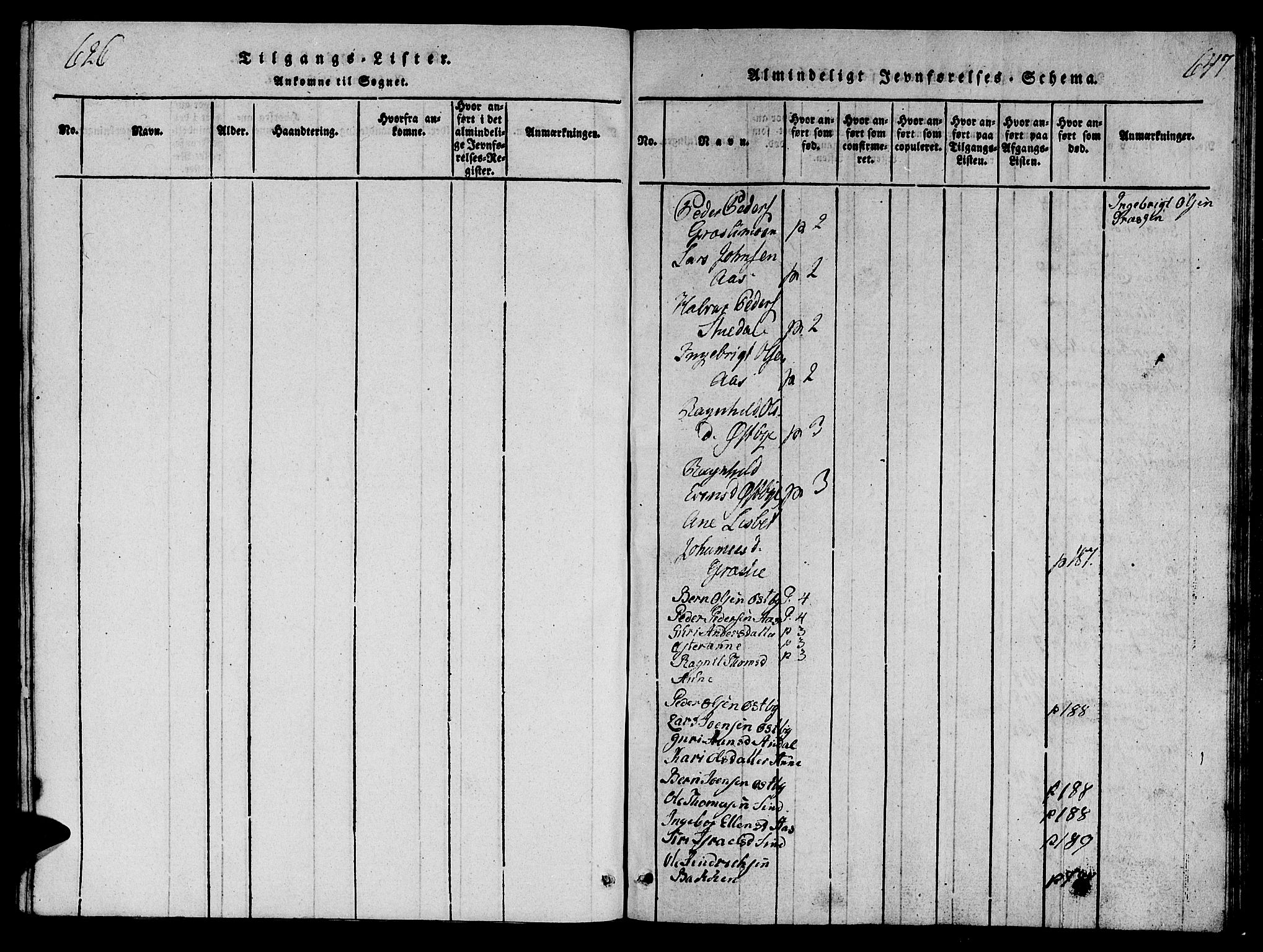Ministerialprotokoller, klokkerbøker og fødselsregistre - Sør-Trøndelag, SAT/A-1456/698/L1164: Parish register (copy) no. 698C01, 1816-1861, p. 626-647