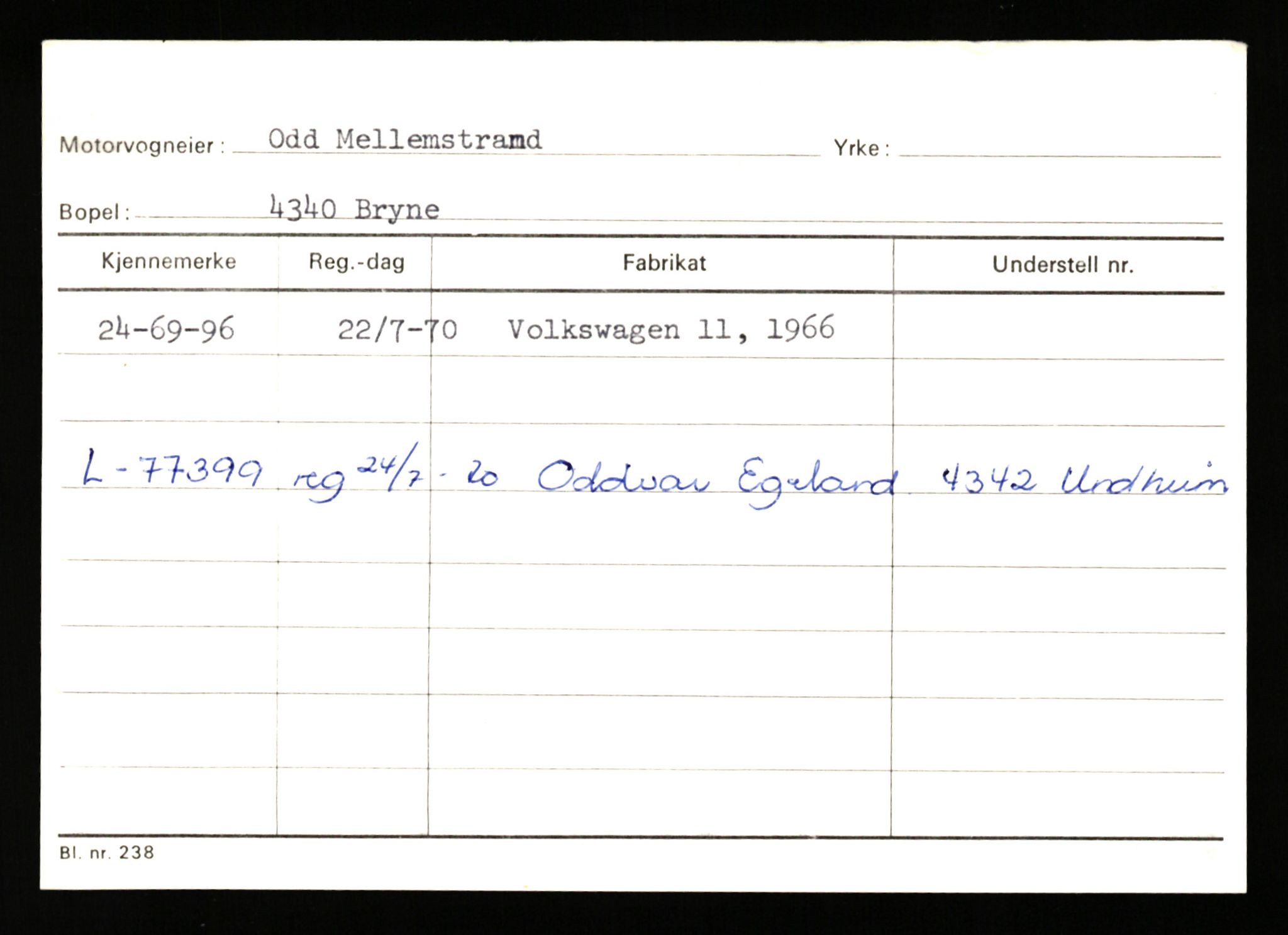 Stavanger trafikkstasjon, AV/SAST-A-101942/0/G/L0011: Registreringsnummer: 240000 - 363477, 1930-1971, p. 295