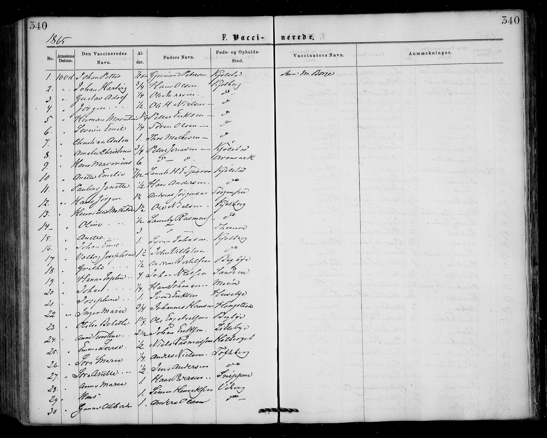 Borge prestekontor Kirkebøker, SAO/A-10903/F/Fa/L0006: Parish register (official) no. I 6, 1861-1874, p. 340