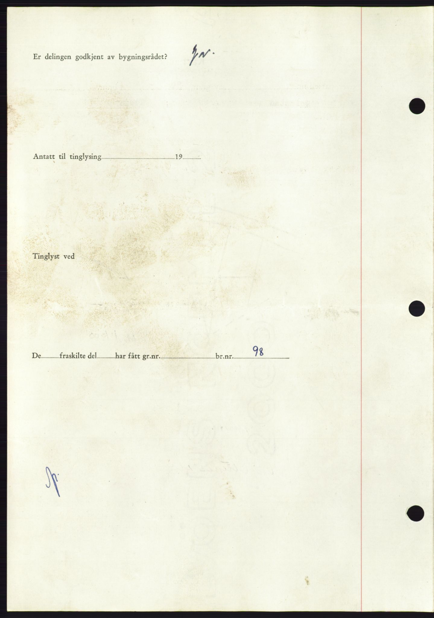 Søre Sunnmøre sorenskriveri, SAT/A-4122/1/2/2C/L0112: Mortgage book no. 38A, 1959-1959, Diary no: : 983/1959