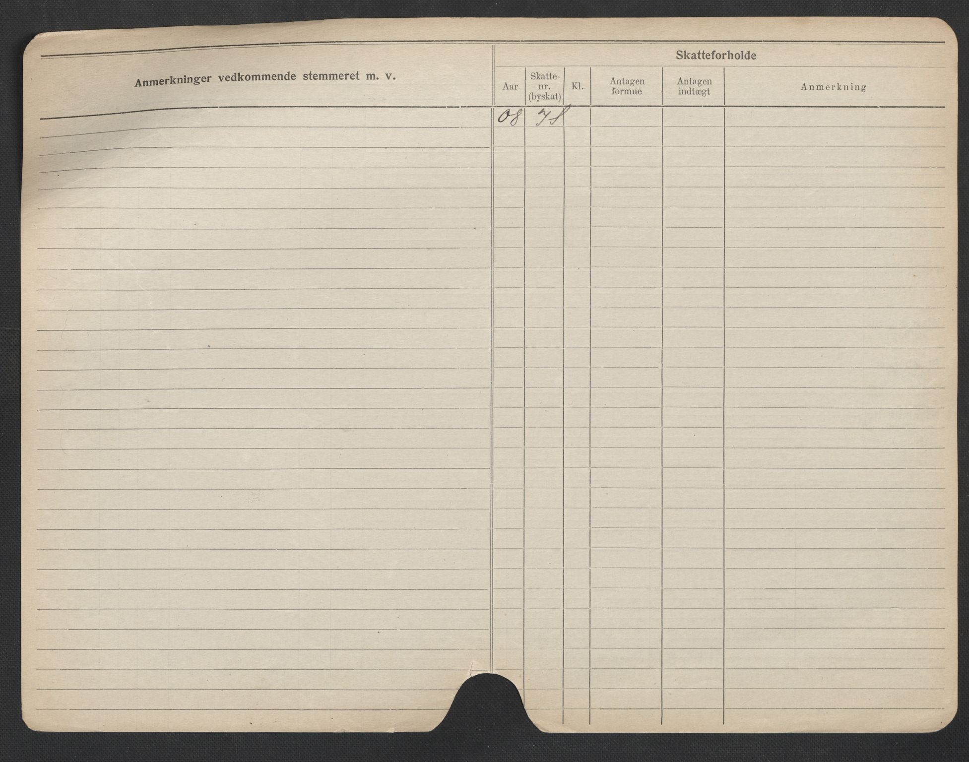 Oslo folkeregister, Registerkort, AV/SAO-A-11715/F/Fa/Fac/L0007: Menn, 1906-1914, p. 604b
