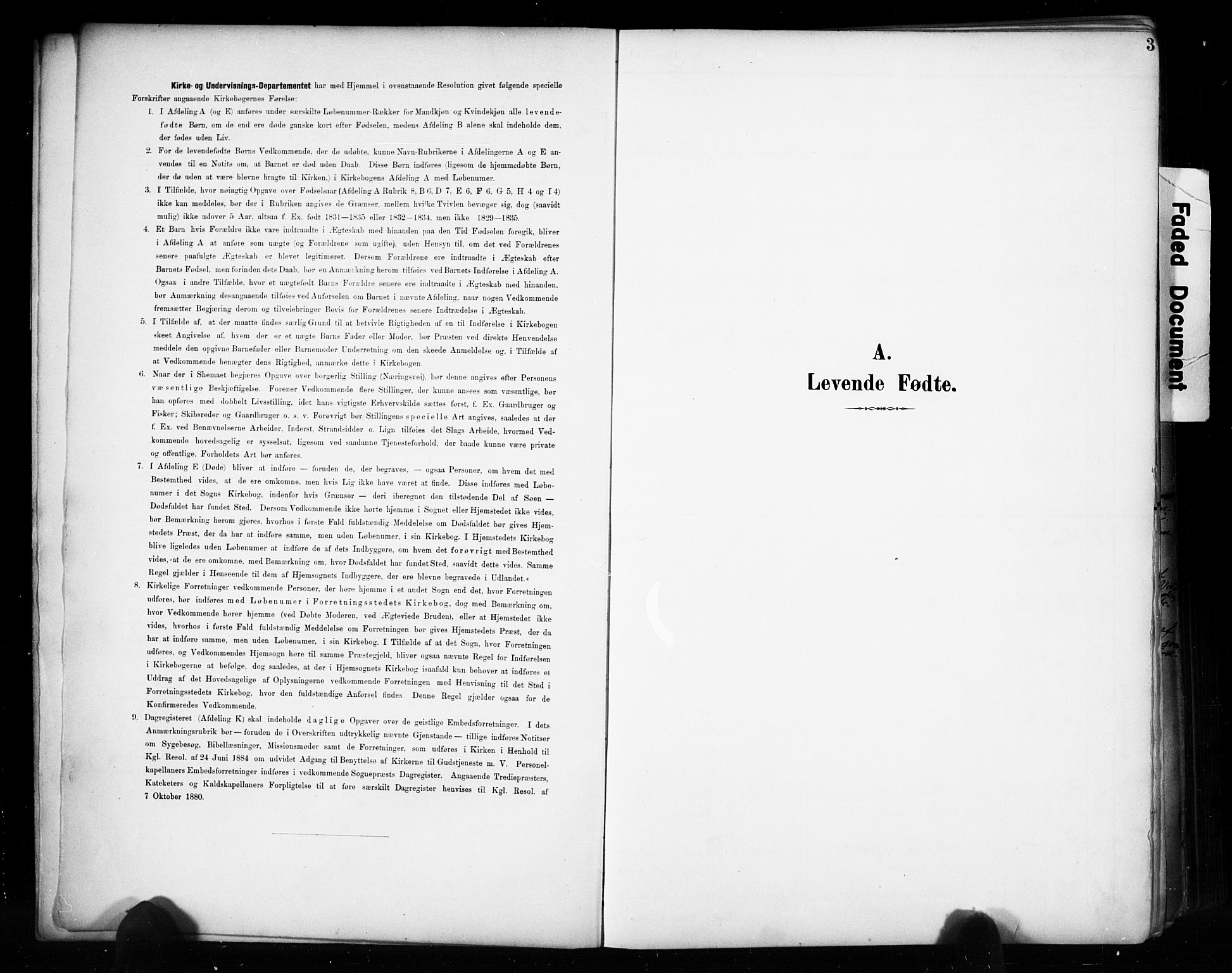 Vestre Toten prestekontor, SAH/PREST-108/H/Ha/Haa/L0011: Parish register (official) no. 11, 1895-1906, p. 3