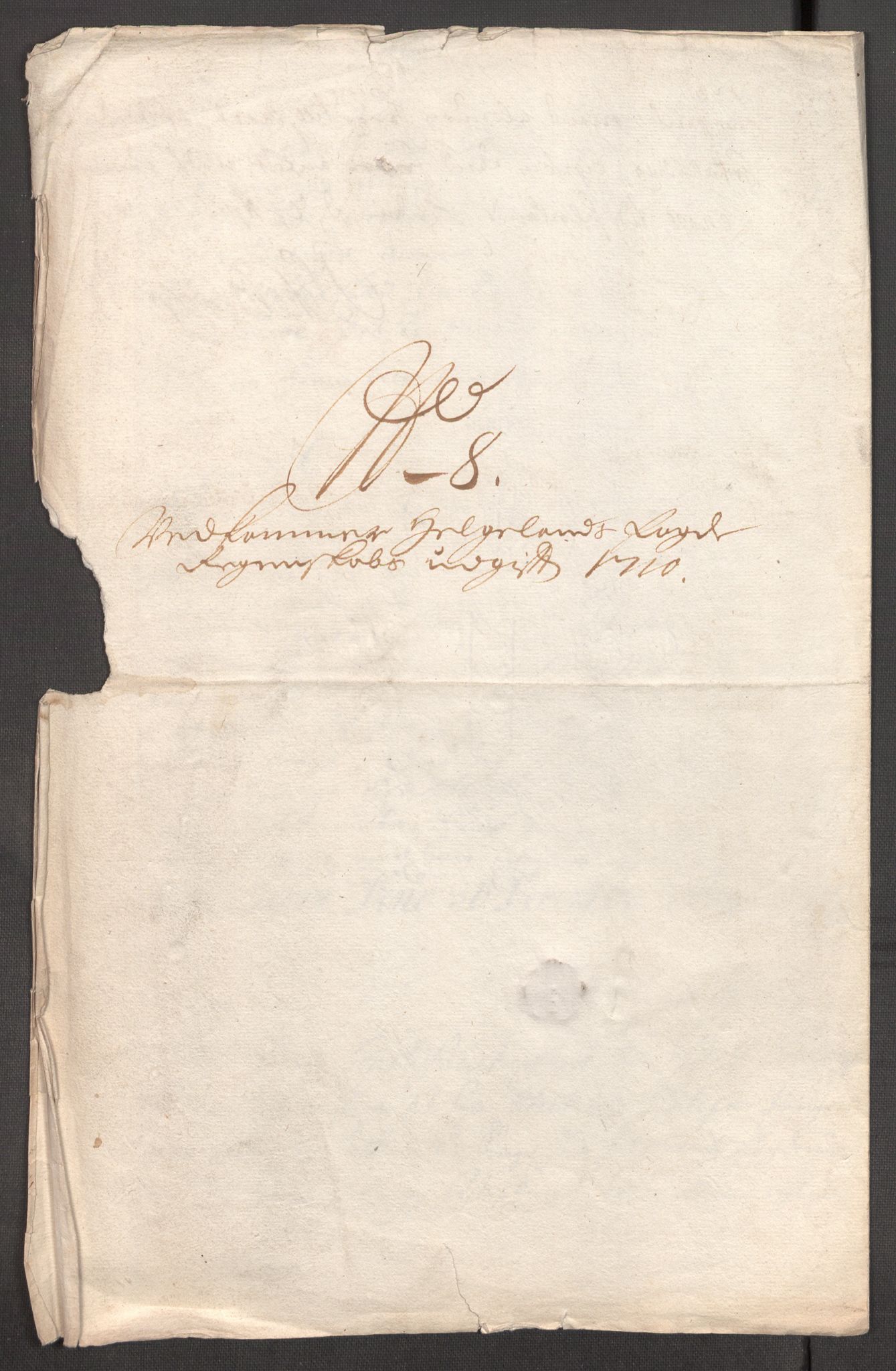 Rentekammeret inntil 1814, Reviderte regnskaper, Fogderegnskap, RA/EA-4092/R65/L4511: Fogderegnskap Helgeland, 1710-1711, p. 132