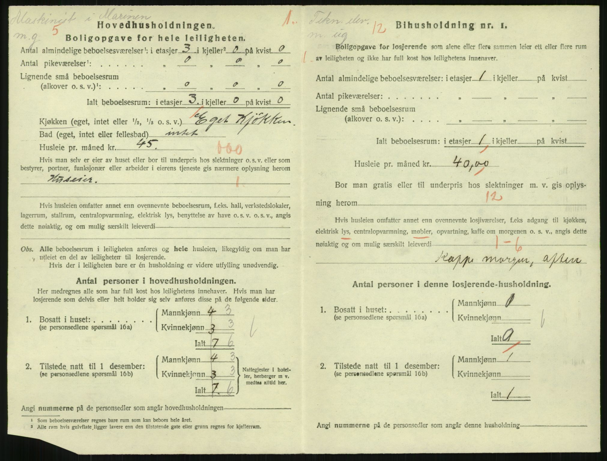 SAKO, 1920 census for Horten, 1920, p. 7736