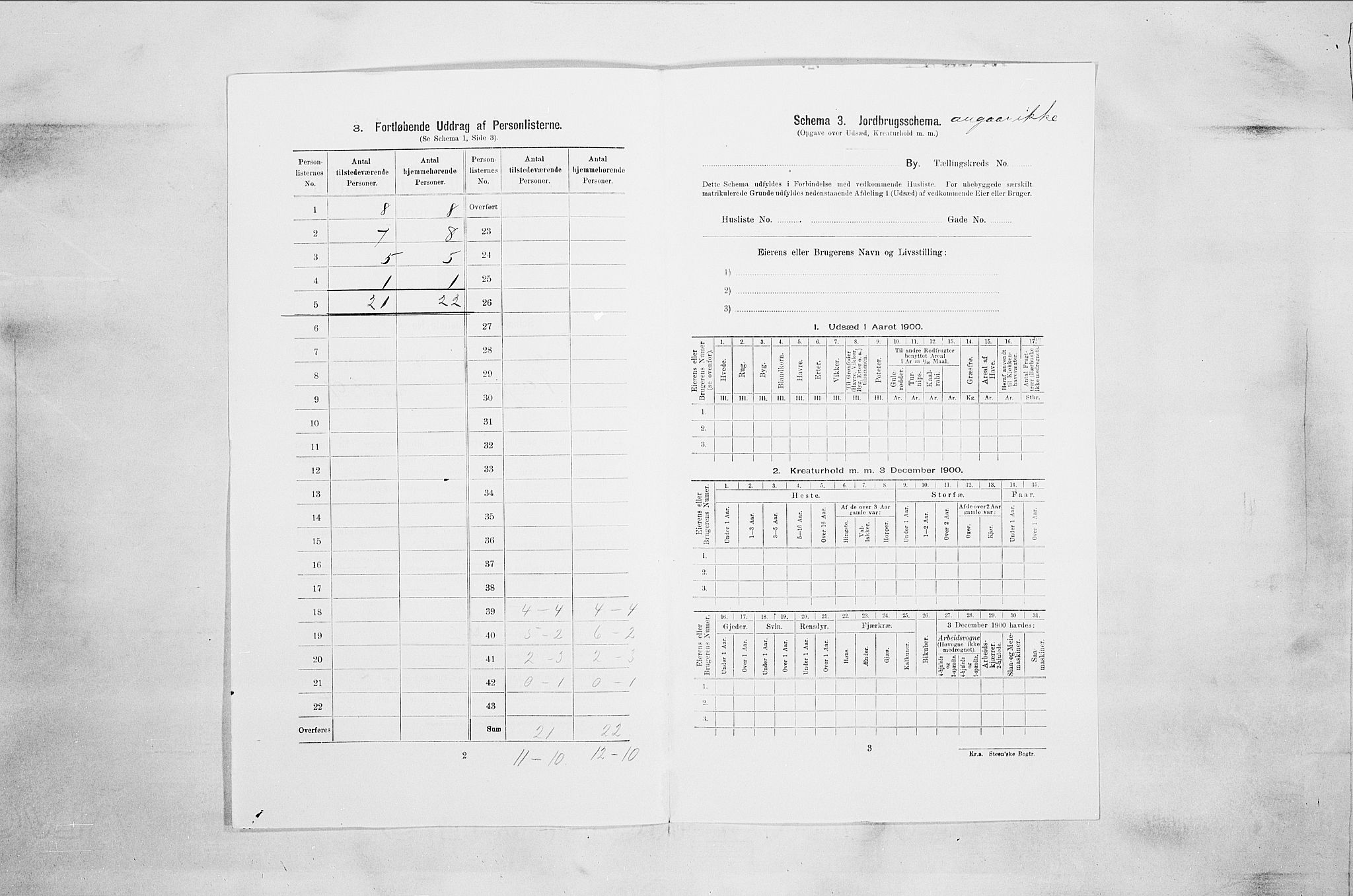 RA, 1900 census for Drammen, 1900, p. 6679