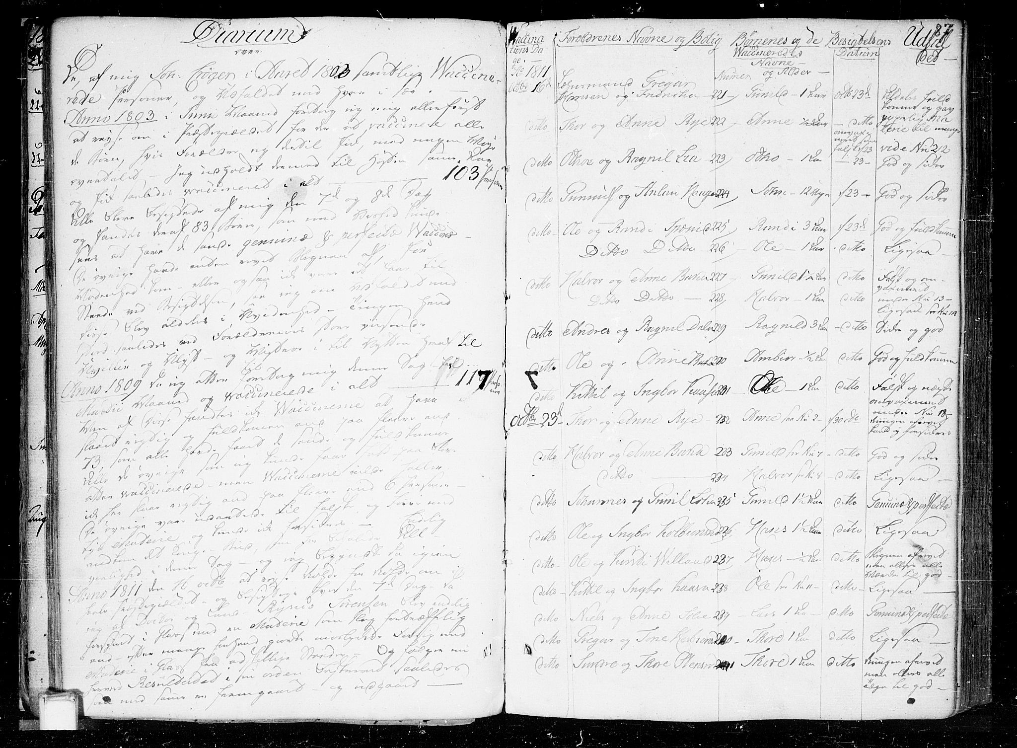 Heddal kirkebøker, SAKO/A-268/F/Fa/L0004: Parish register (official) no. I 4, 1784-1814, p. 87