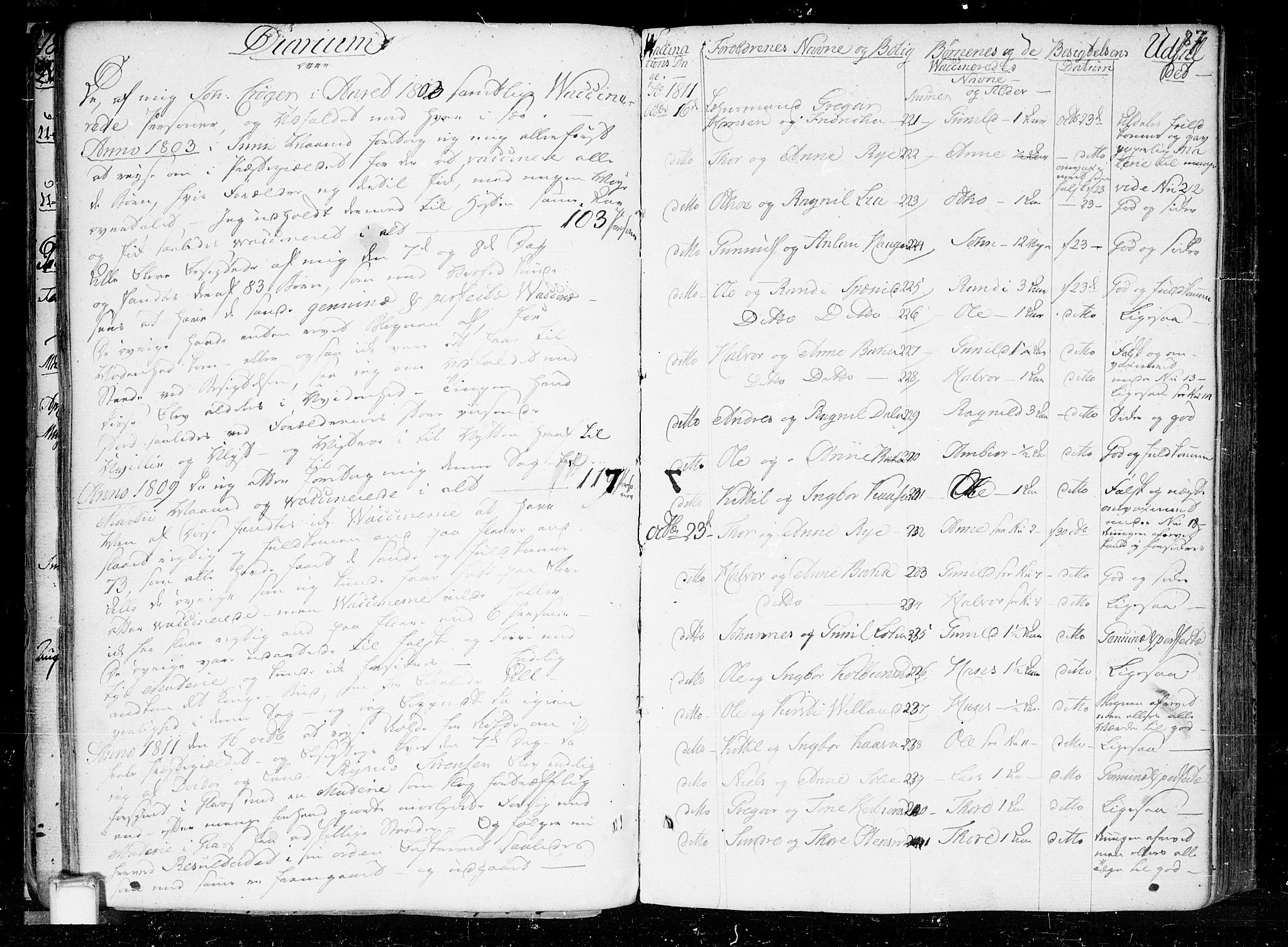 Heddal kirkebøker, AV/SAKO-A-268/F/Fa/L0004: Parish register (official) no. I 4, 1784-1814, p. 87