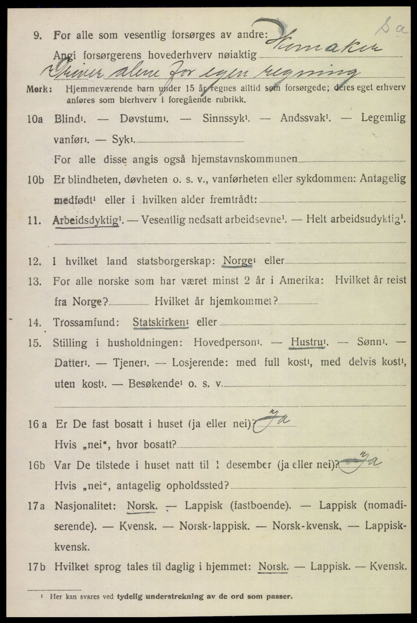 SAT, 1920 census for Inderøy, 1920, p. 6050