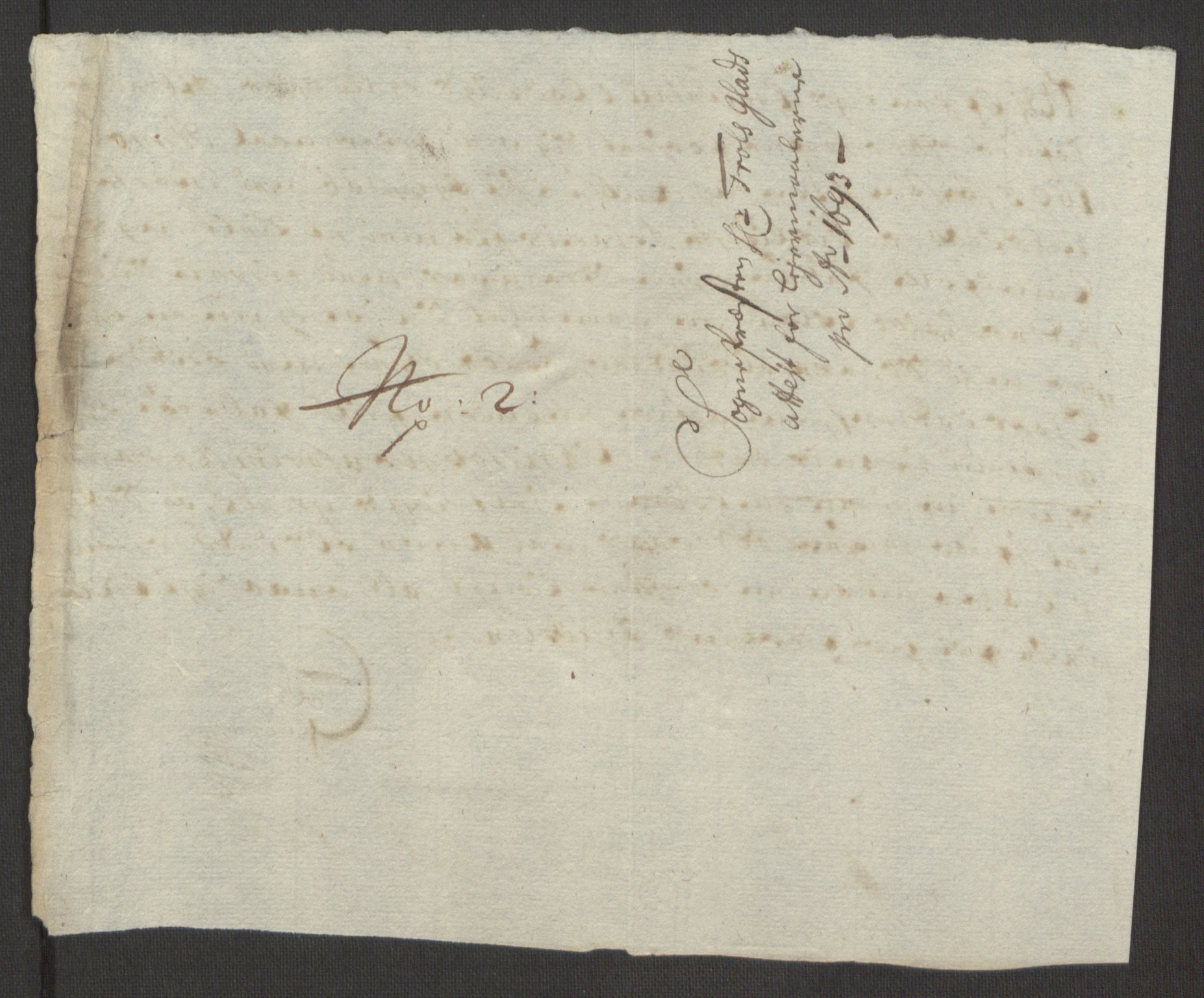 Rentekammeret inntil 1814, Reviderte regnskaper, Fogderegnskap, AV/RA-EA-4092/R52/L3307: Fogderegnskap Sogn, 1693-1694, p. 235