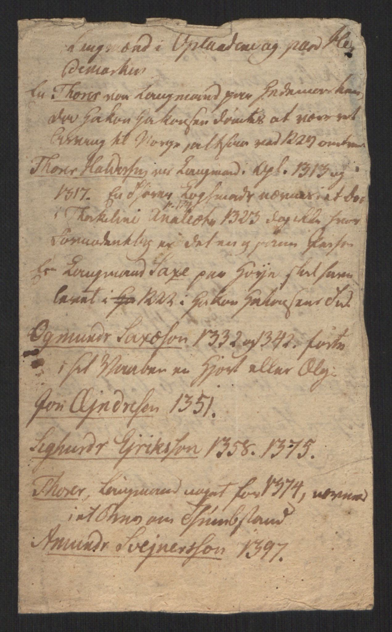 Mørch, Andreas Jensen, AV/RA-PA-0004/F/L0001: Brev, avskrifter, familiedokumenter m.v., 1345-1834, p. 376