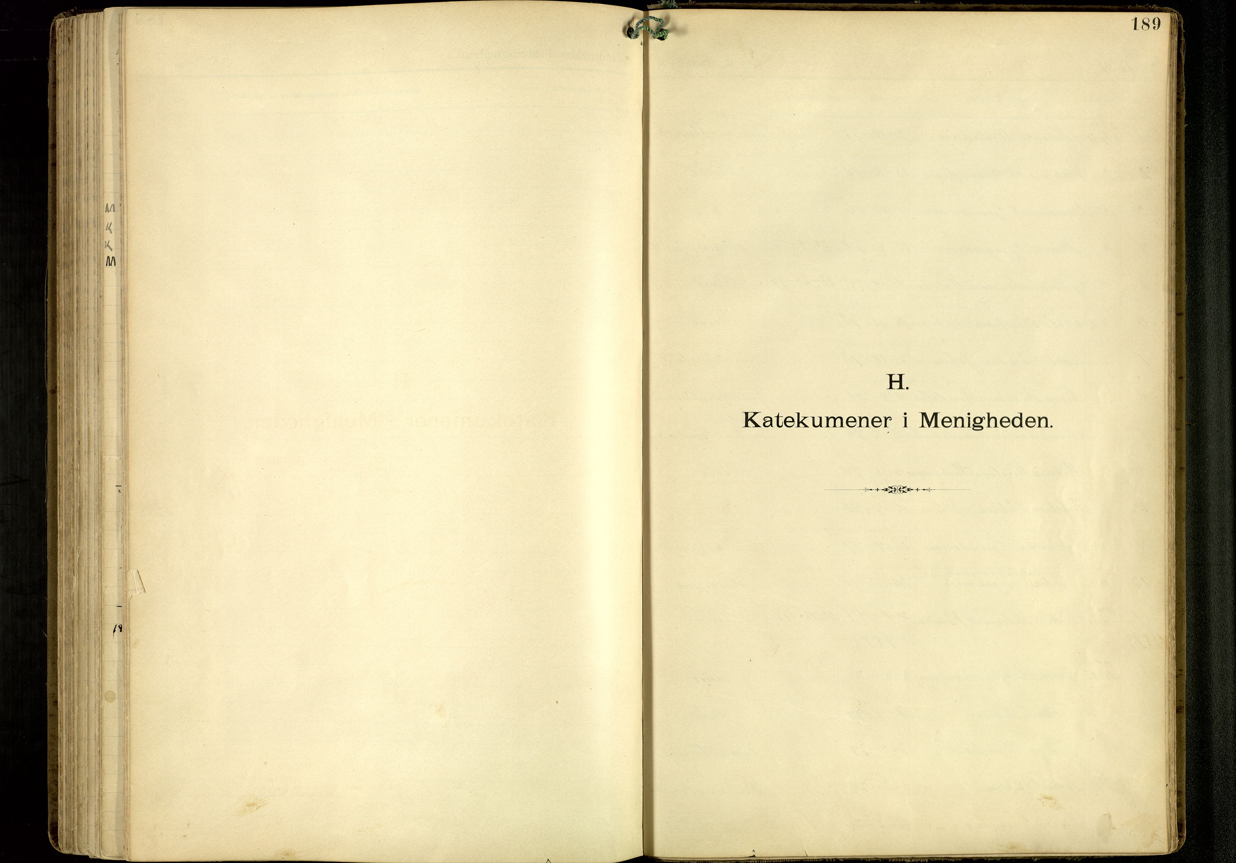 Den evangelisk-lutherske frimenighet, Risør, SAK/1292-0007/F/Fa/L0002: Dissenter register no. F 18, 1892-1954, p. 189