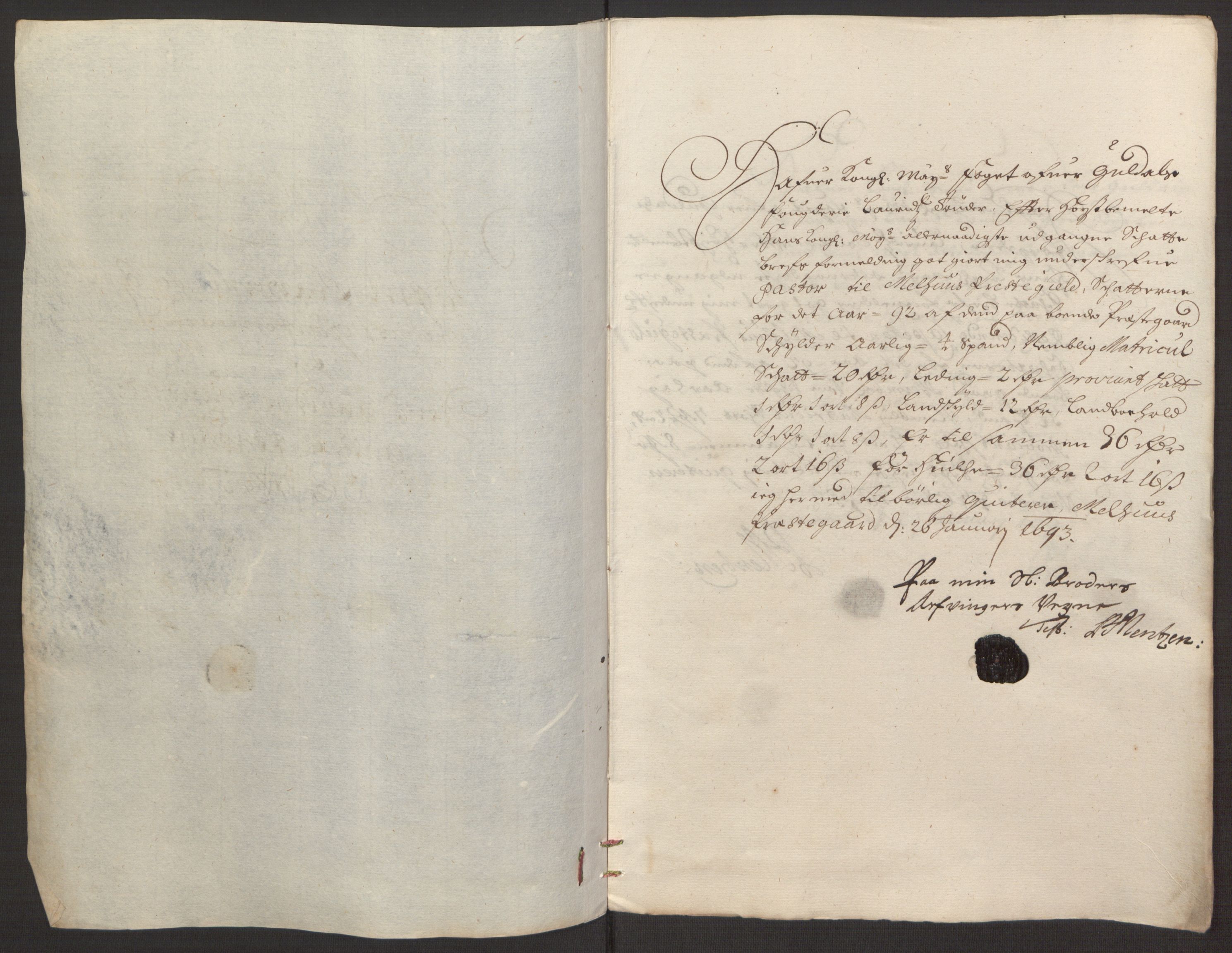 Rentekammeret inntil 1814, Reviderte regnskaper, Fogderegnskap, RA/EA-4092/R59/L3942: Fogderegnskap Gauldal, 1692, p. 197