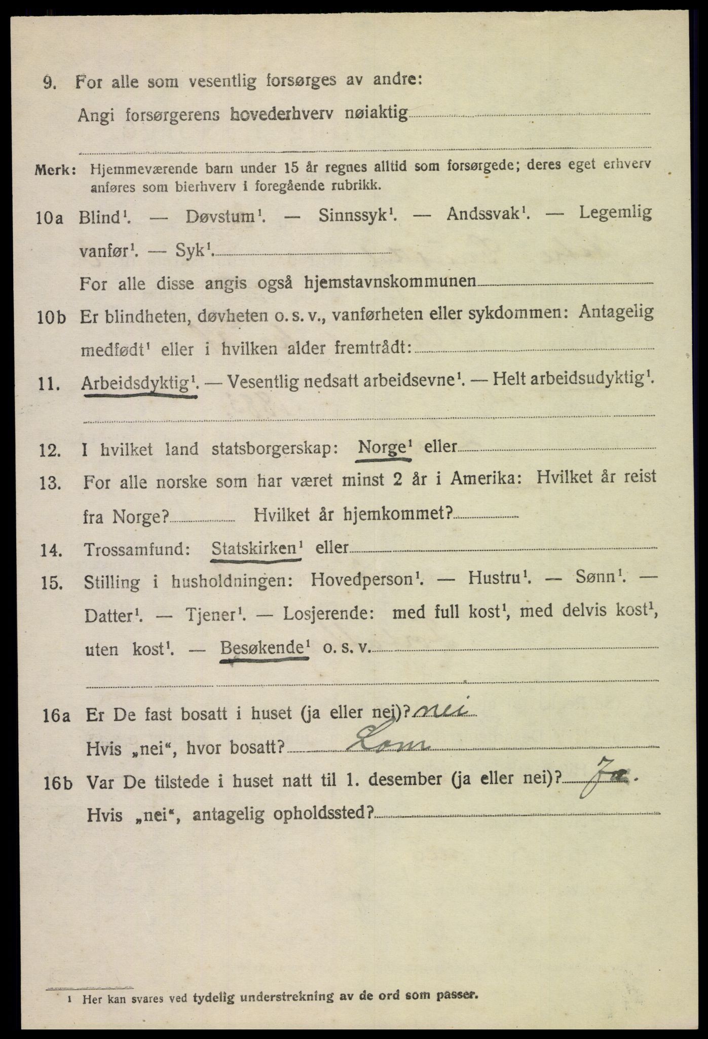 SAH, 1920 census for Østre Gausdal, 1920, p. 1935