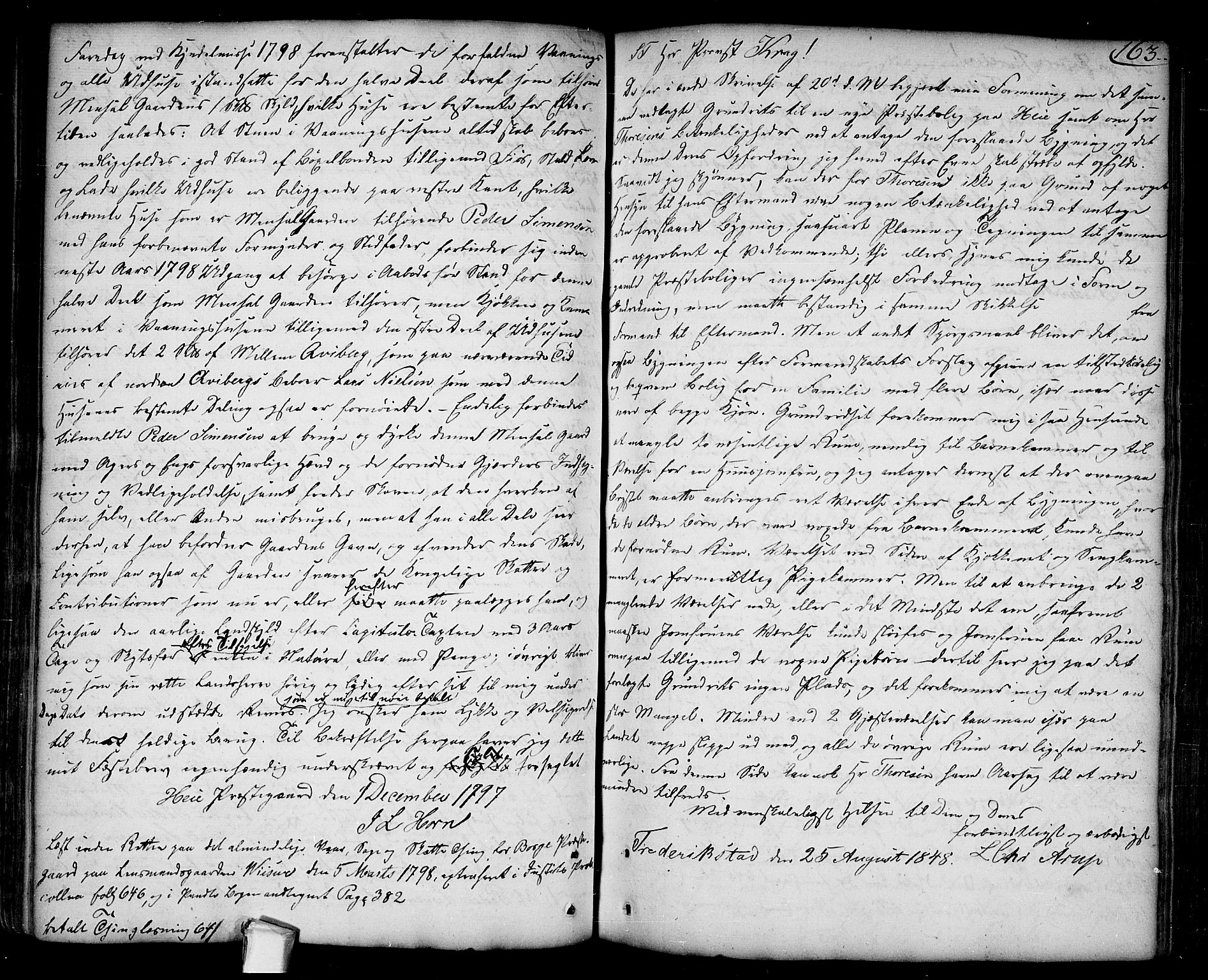 Borge prestekontor Kirkebøker, AV/SAO-A-10903/F/Fa/L0002: Parish register (official) no. I 2, 1791-1817, p. 163