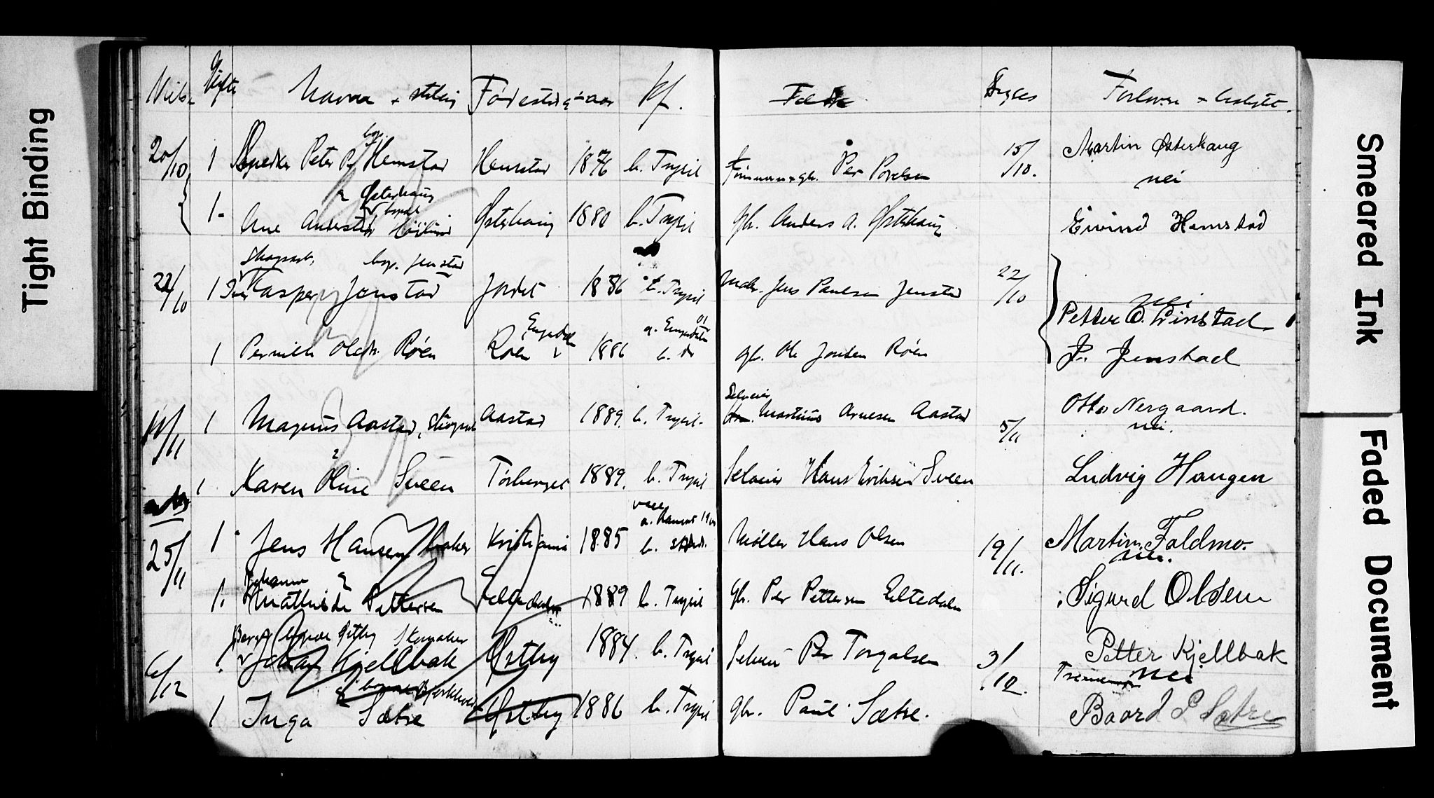Trysil prestekontor, AV/SAH-PREST-046/I/Ie: Banns register no. 2, 1900-1914