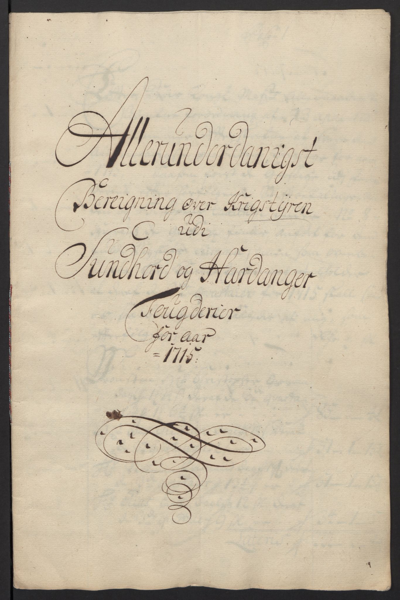 Rentekammeret inntil 1814, Reviderte regnskaper, Fogderegnskap, AV/RA-EA-4092/R48/L2991: Fogderegnskap Sunnhordland og Hardanger, 1715, p. 57