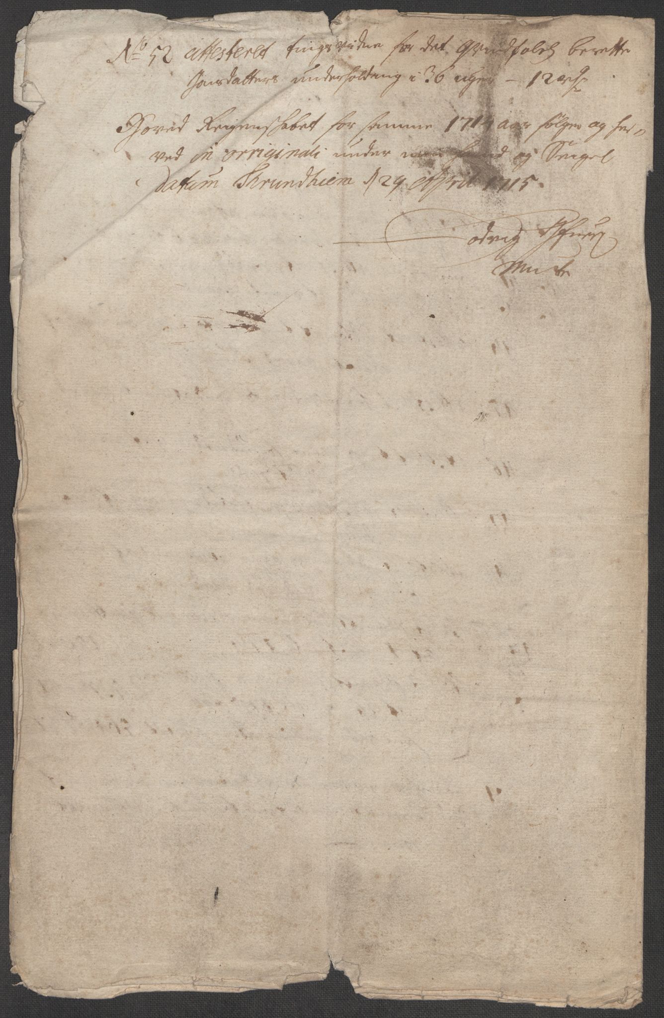 Rentekammeret inntil 1814, Reviderte regnskaper, Fogderegnskap, RA/EA-4092/R56/L3748: Fogderegnskap Nordmøre, 1714-1715, p. 17