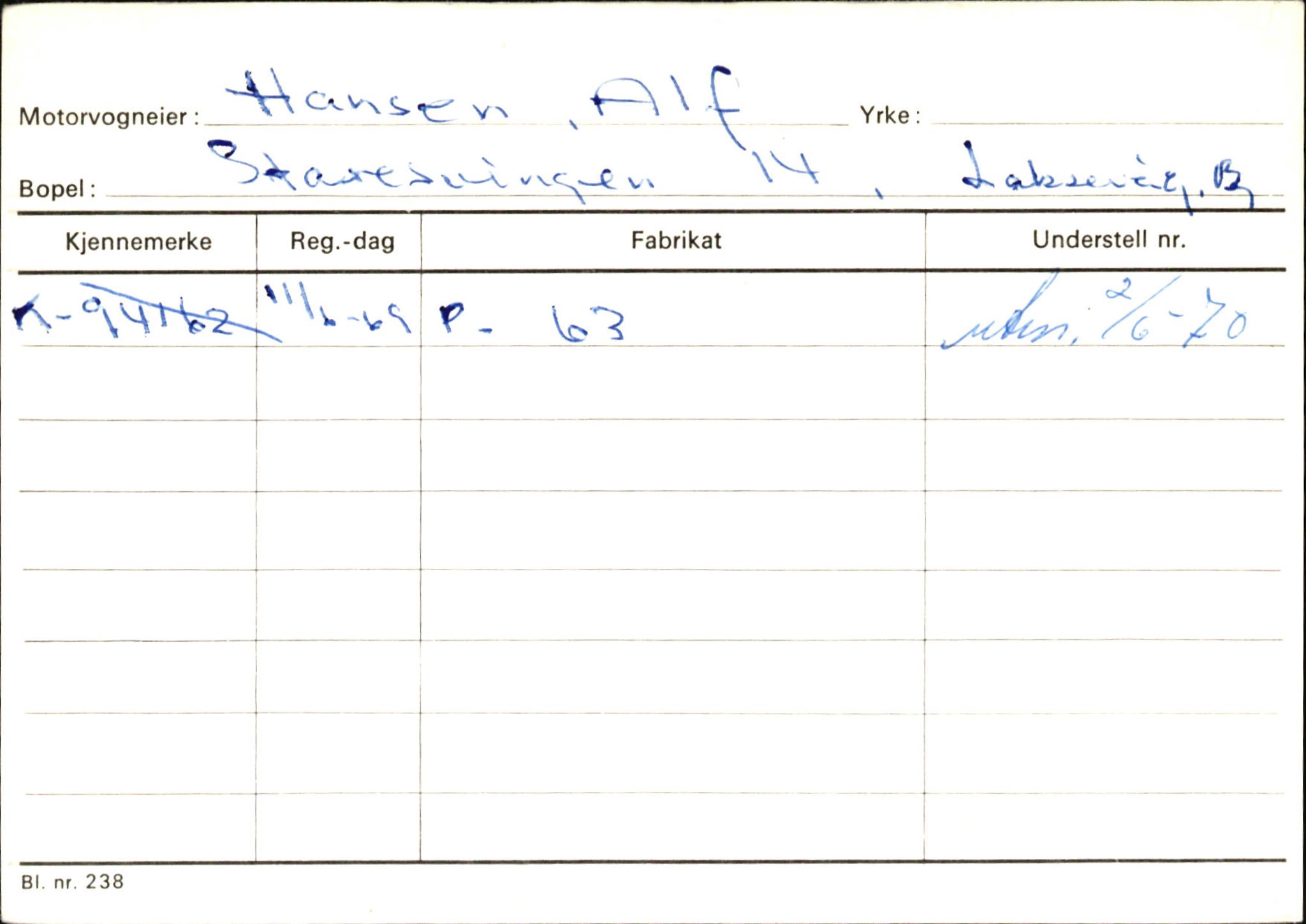 Statens vegvesen, Hordaland vegkontor, SAB/A-5201/2/Ha/L0018: R-eierkort H, 1920-1971, p. 876