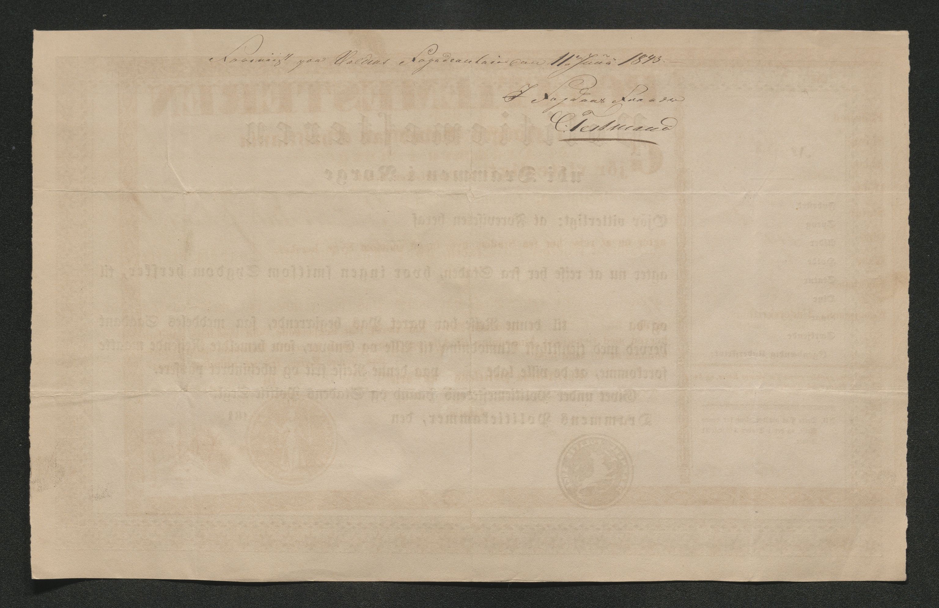 Drammen politikammer, AV/SAKO-A-623/I/Ia/Iab/L0007: Innleverte pass, 1843-1844, p. 183