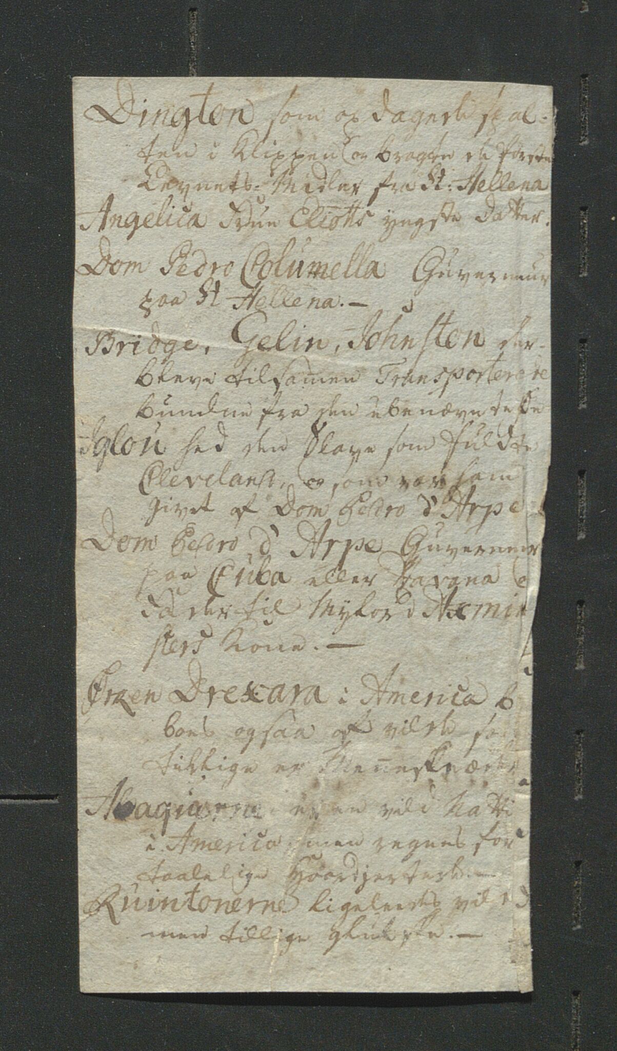 Åker i Vang, Hedmark, og familien Todderud, AV/SAH-ARK-010/J/Jc/L0004: Korrespondanse, 1796-1844, p. 185