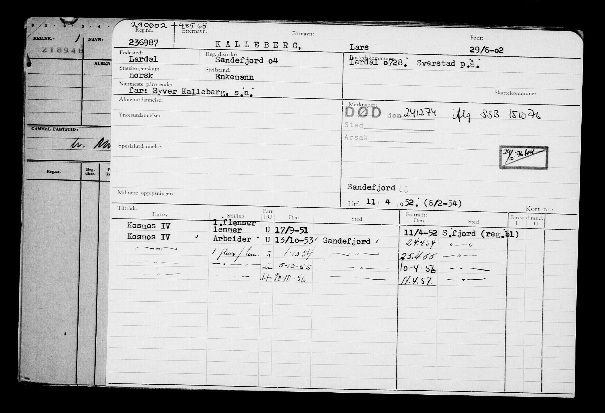 Direktoratet for sjømenn, AV/RA-S-3545/G/Gb/L0044: Hovedkort, 1902, p. 848