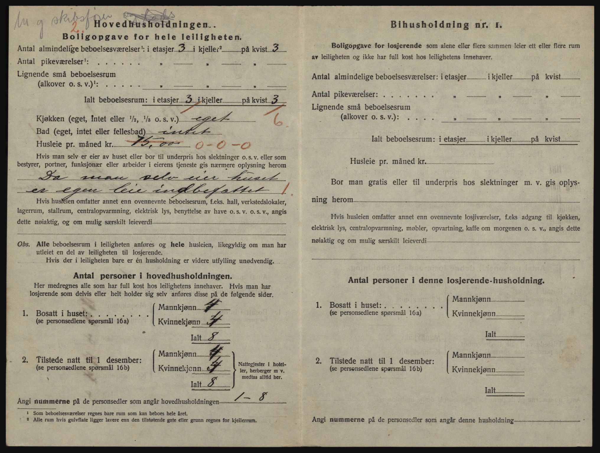 SATØ, 1920 census for Hammerfest, 1920, p. 1519