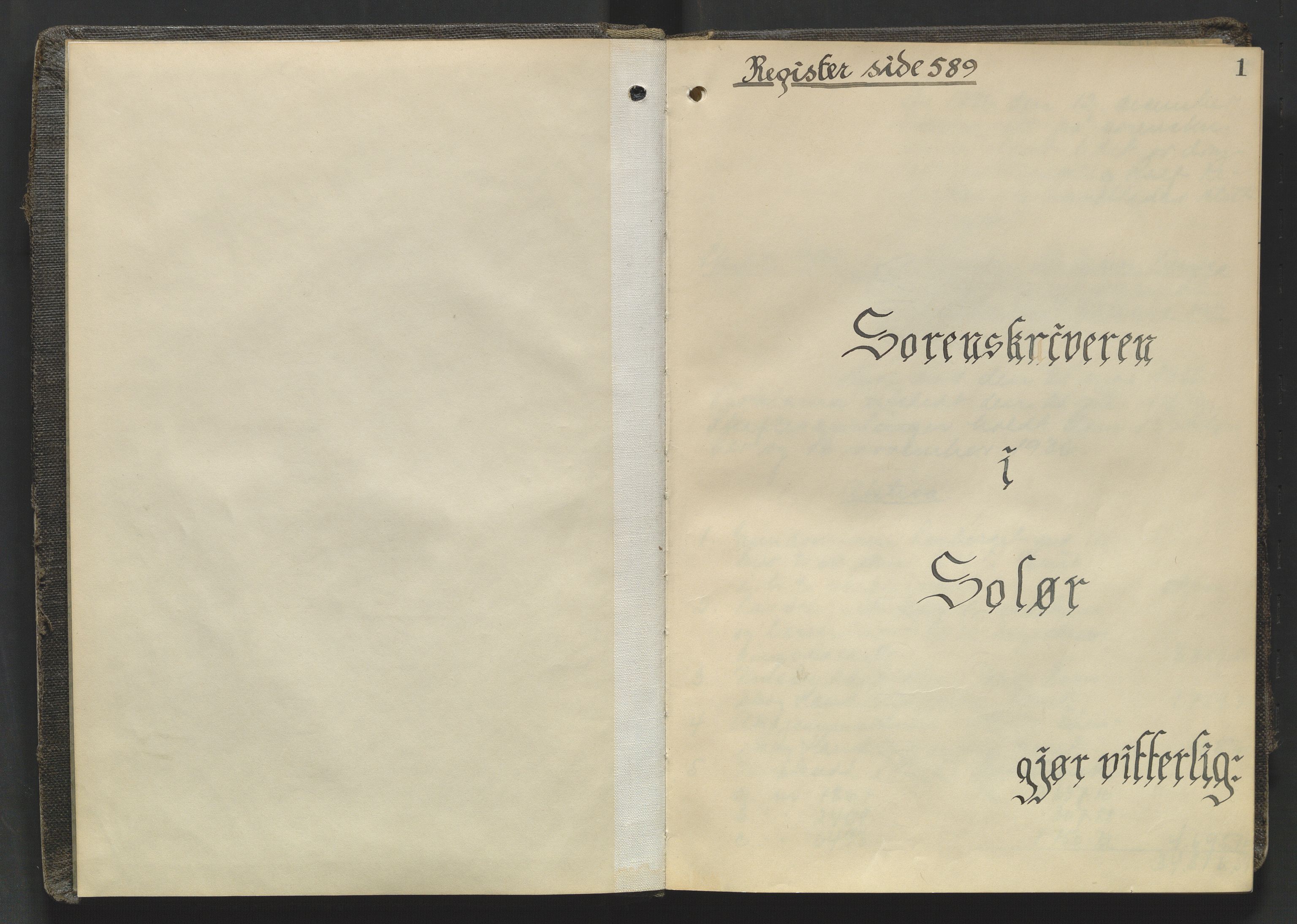 Solør tingrett, AV/SAH-TING-008/J/Jc/L0012: Skifteutlodningsprotokoll, 1926-1943, p. 1