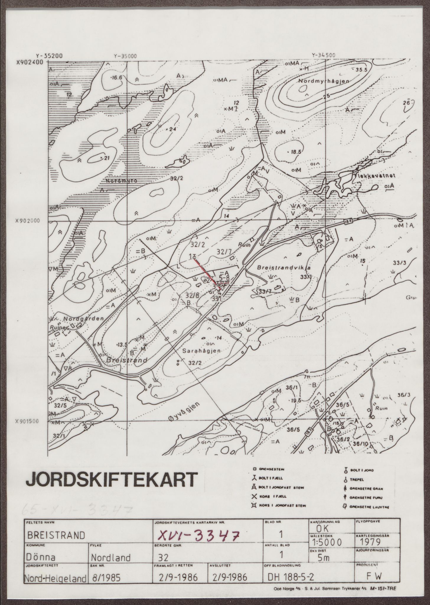 Jordskifteverkets kartarkiv, RA/S-3929/T, 1859-1988, p. 4352