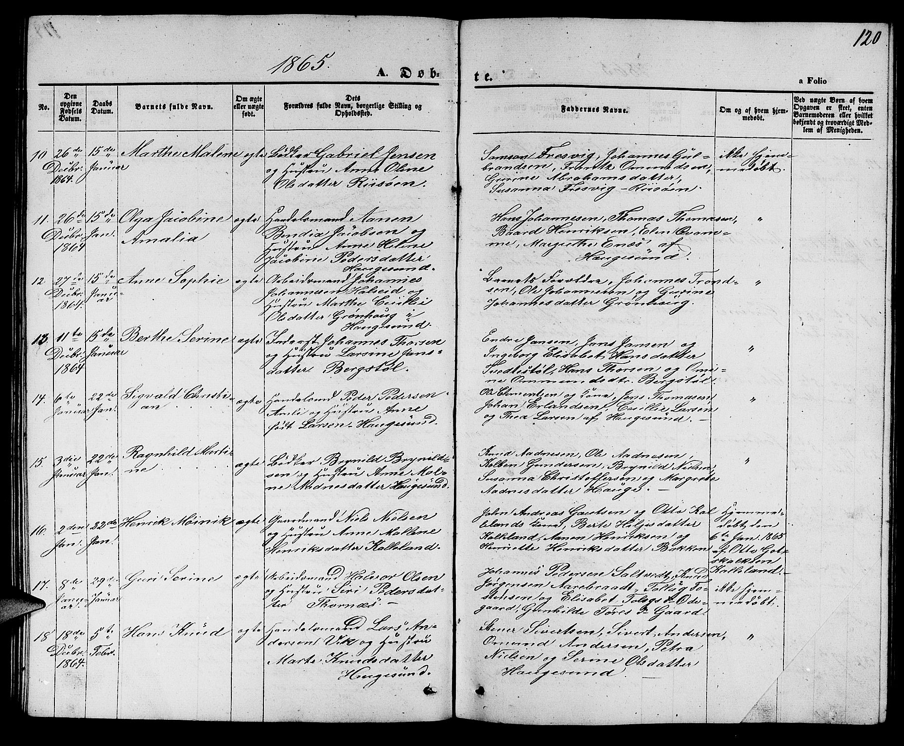 Torvastad sokneprestkontor, AV/SAST-A -101857/H/Ha/Hab/L0006: Parish register (copy) no. B 6, 1858-1867, p. 120