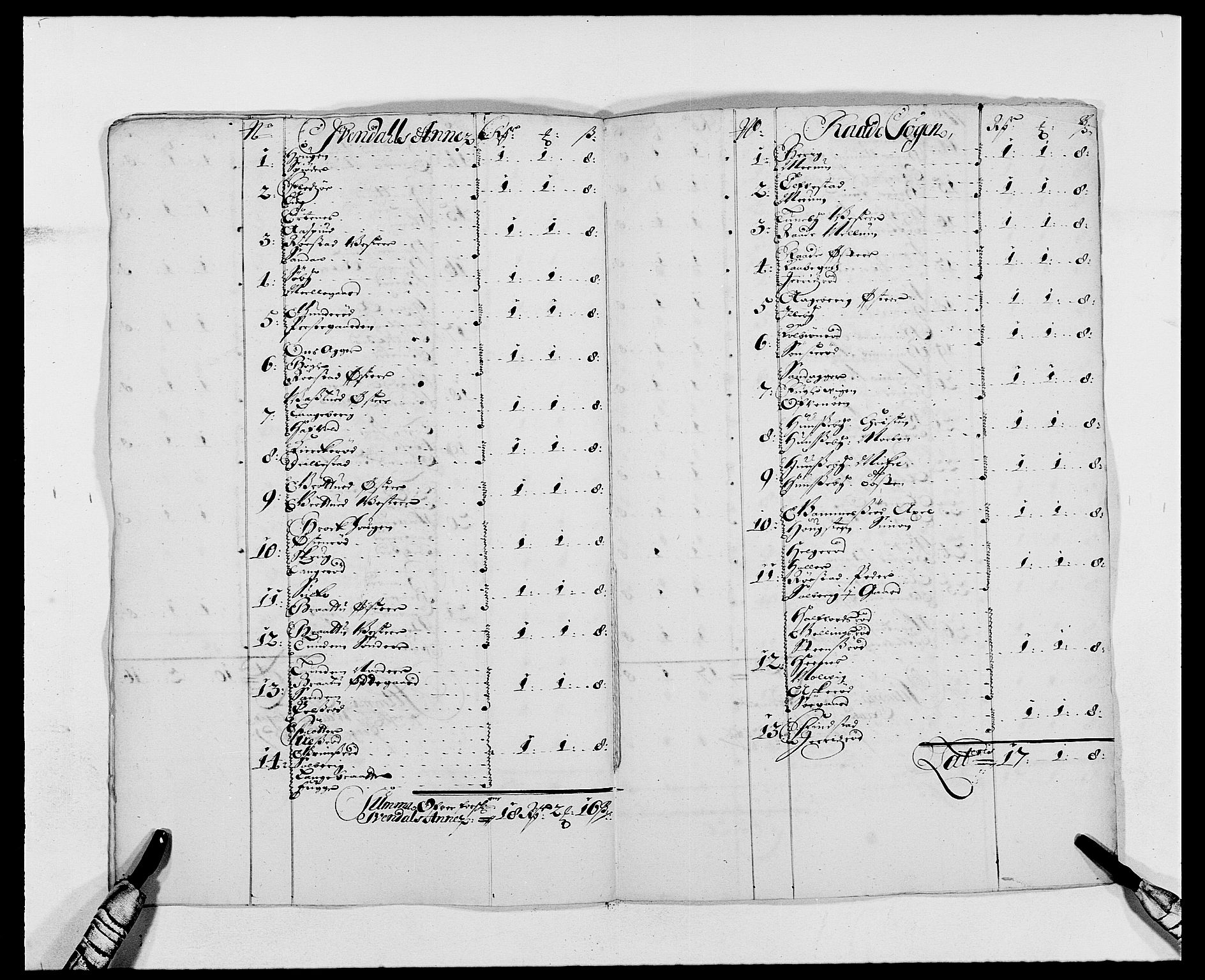 Rentekammeret inntil 1814, Reviderte regnskaper, Fogderegnskap, AV/RA-EA-4092/R02/L0106: Fogderegnskap Moss og Verne kloster, 1688-1691, p. 549