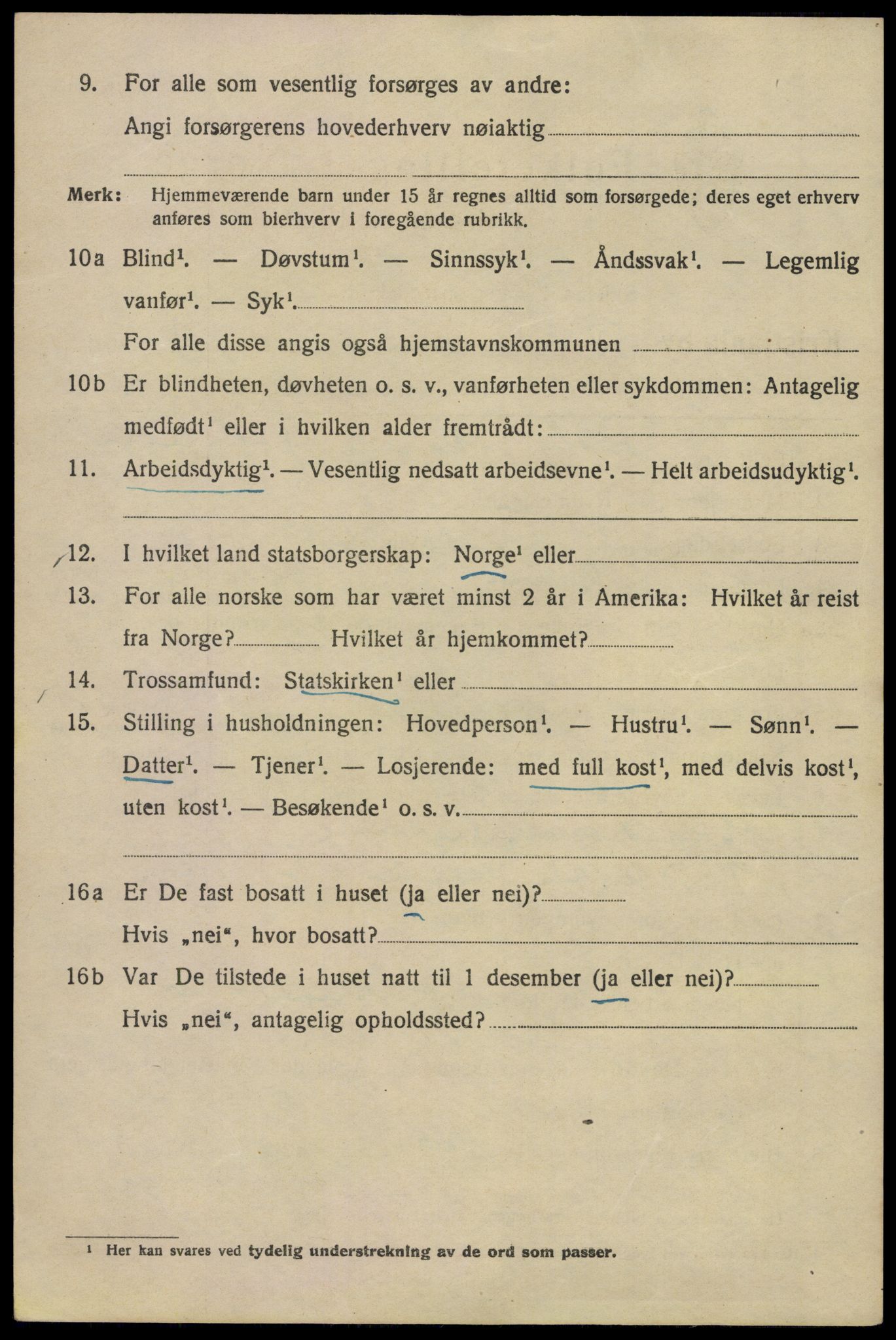 SAO, 1920 census for Kristiania, 1920, p. 197456