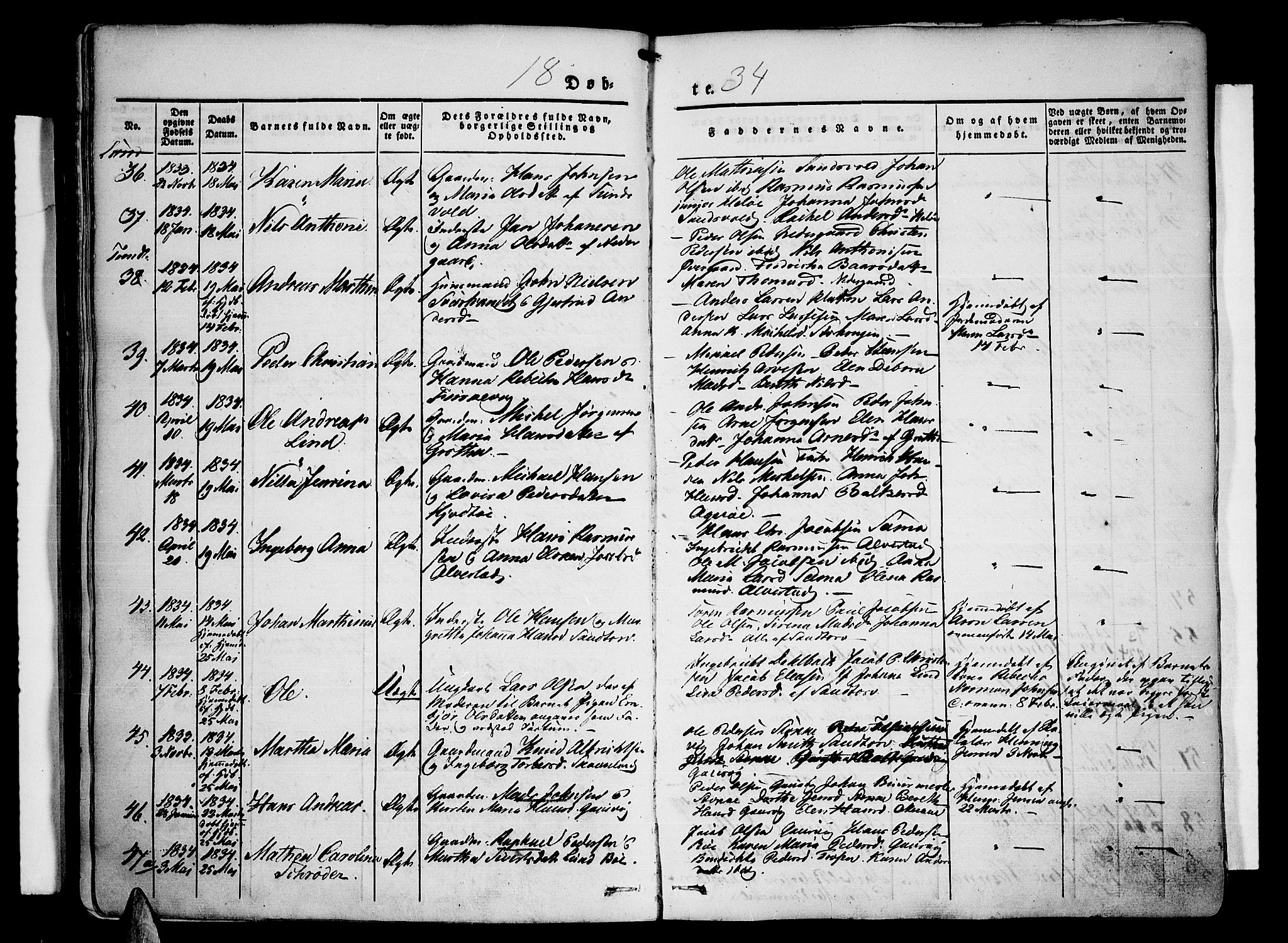 Trondenes sokneprestkontor, AV/SATØ-S-1319/H/Ha/L0007kirke: Parish register (official) no. 7, 1827-1841