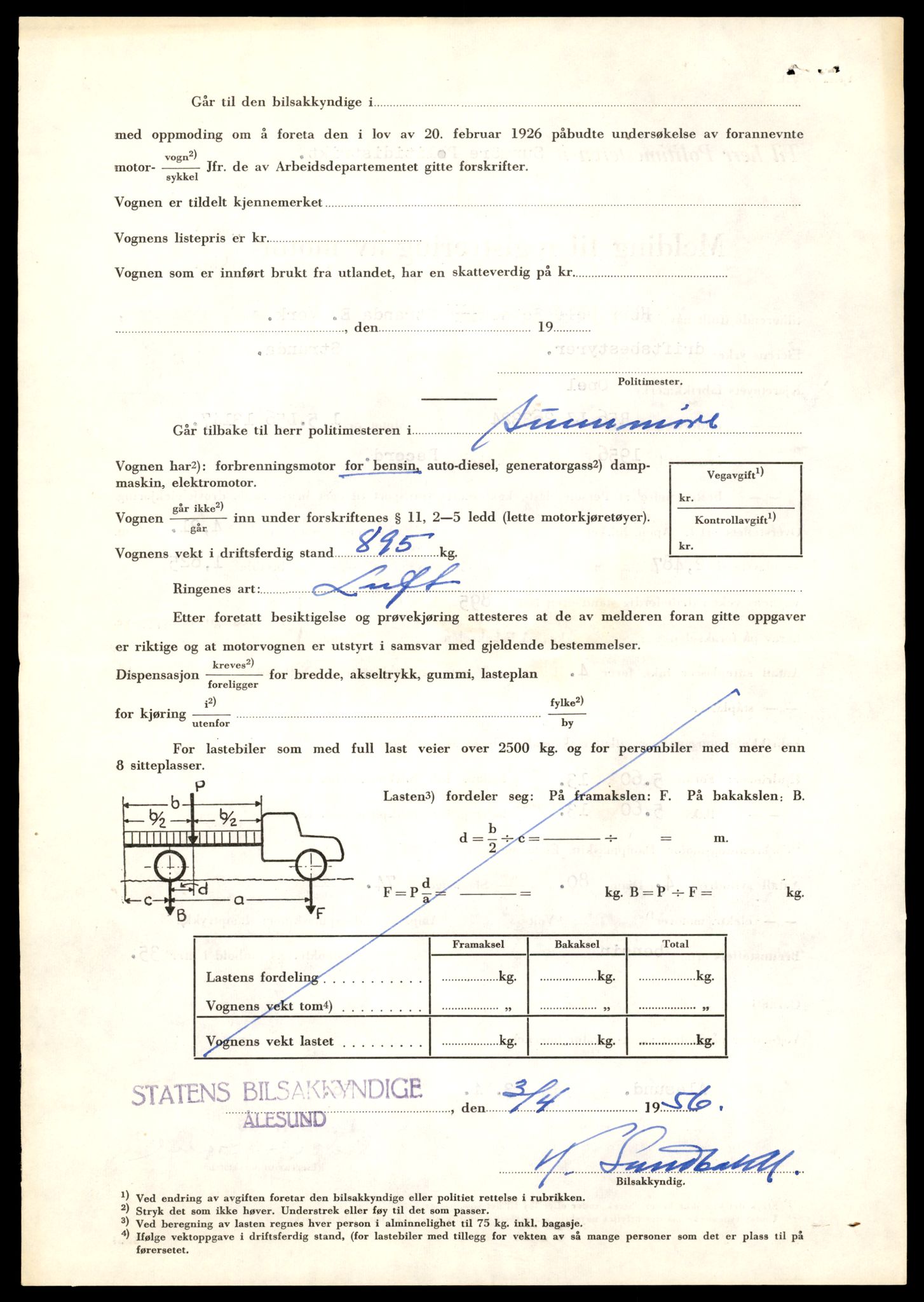 Møre og Romsdal vegkontor - Ålesund trafikkstasjon, AV/SAT-A-4099/F/Fe/L0043: Registreringskort for kjøretøy T 14080 - T 14204, 1927-1998, p. 616