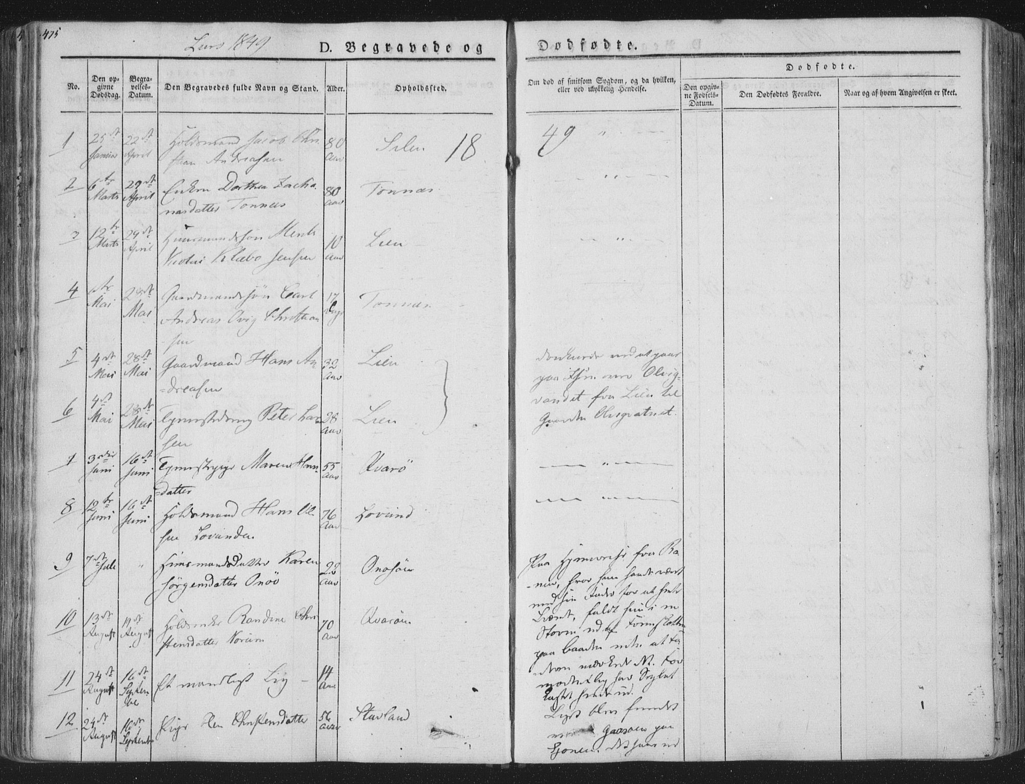 Ministerialprotokoller, klokkerbøker og fødselsregistre - Nordland, AV/SAT-A-1459/839/L0566: Parish register (official) no. 839A03, 1825-1862, p. 475