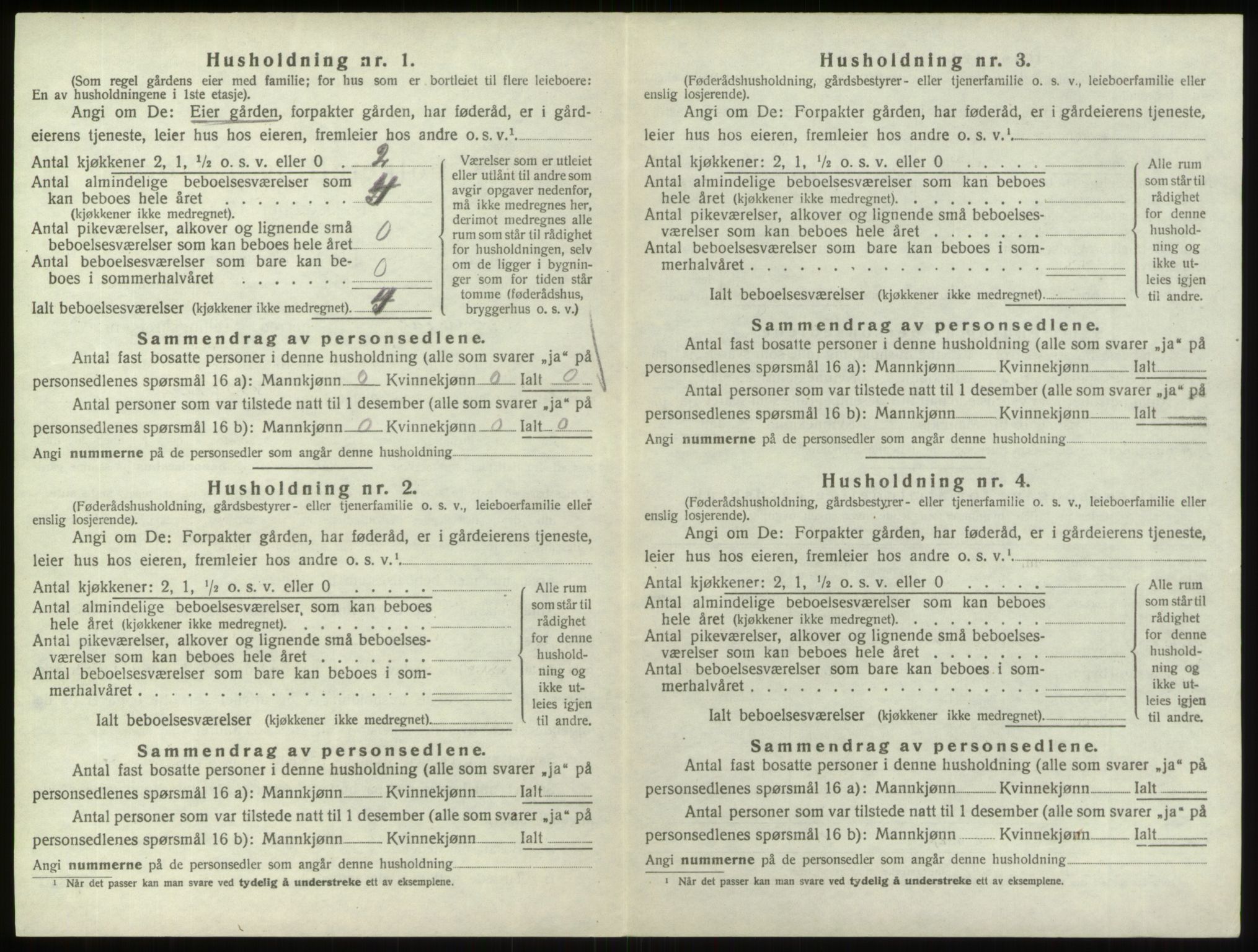 SAO, 1920 census for Hvaler, 1920, p. 843