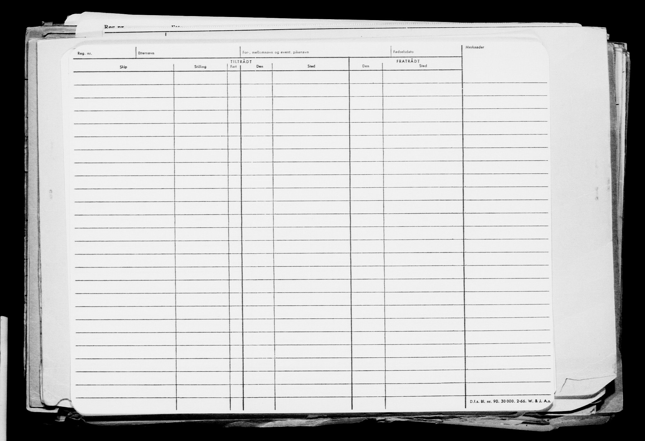 Direktoratet for sjømenn, AV/RA-S-3545/G/Gb/L0076: Hovedkort, 1908, p. 22