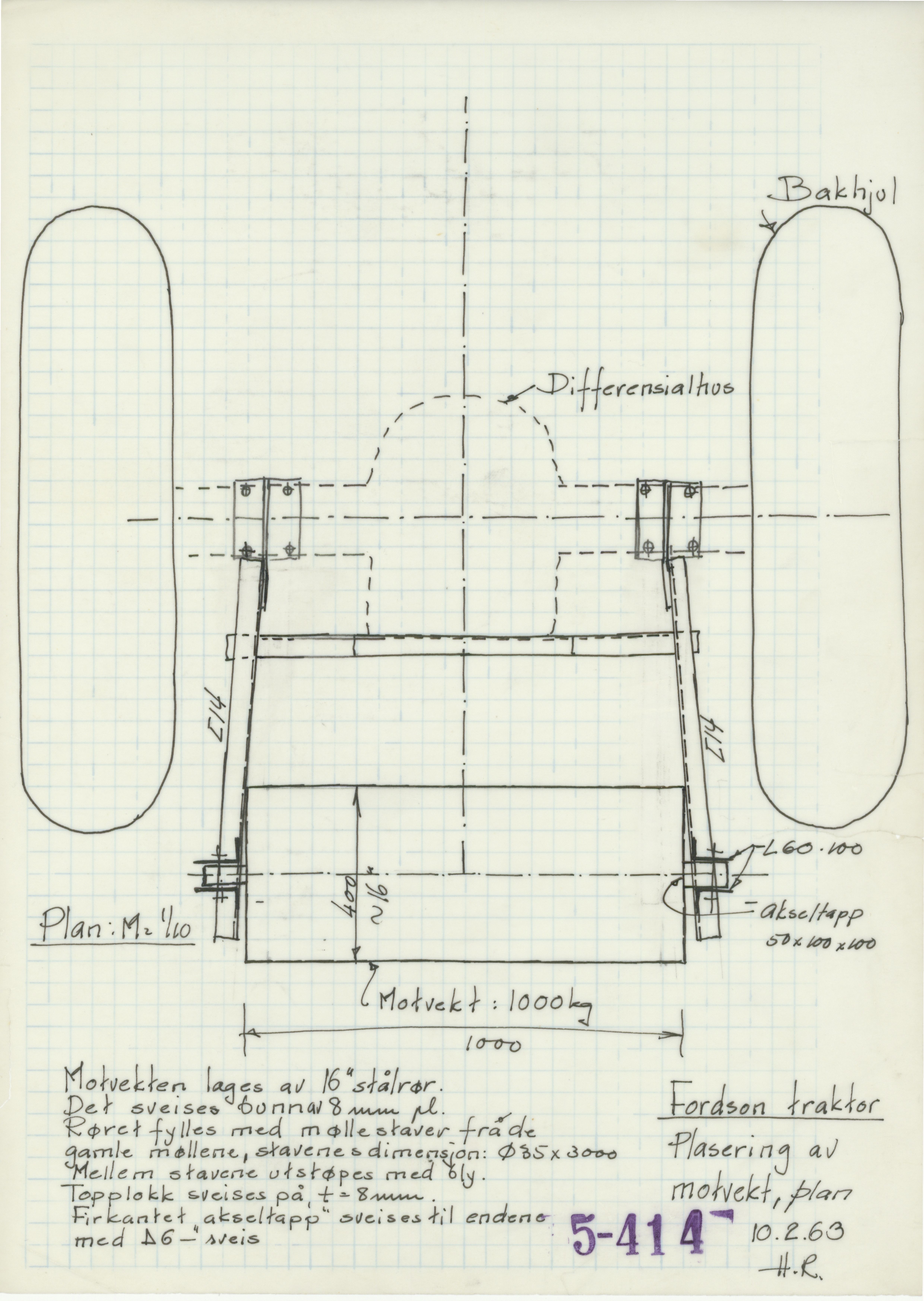 Odda smelteverk AS, KRAM/A-0157.1/T/Td/L0005: Gruppe 5. Transport, taubane, 1954-1994, p. 101