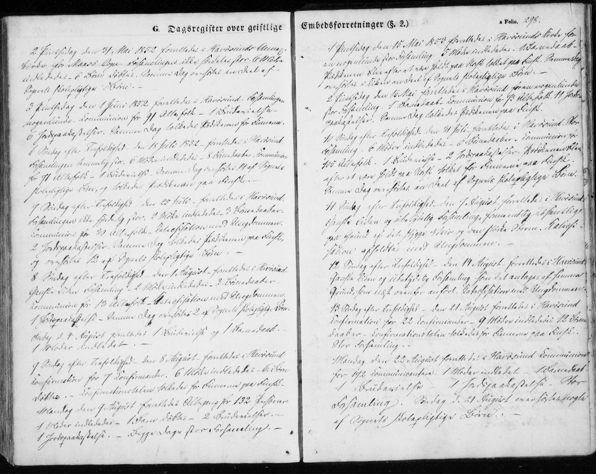 Måsøy sokneprestkontor, SATØ/S-1348/H/Ha/L0002kirke: Parish register (official) no. 2, 1852-1865, p. 298
