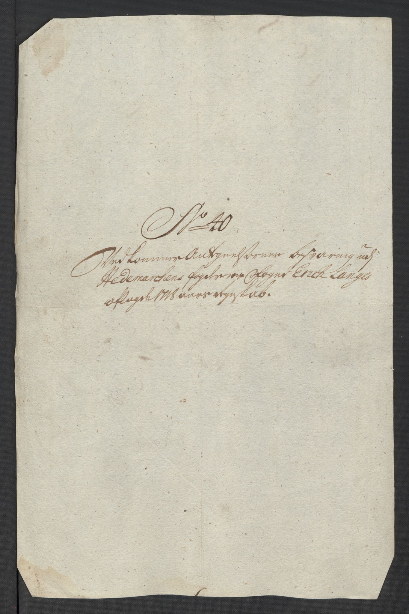 Rentekammeret inntil 1814, Reviderte regnskaper, Fogderegnskap, AV/RA-EA-4092/R16/L1057: Fogderegnskap Hedmark, 1718, p. 560