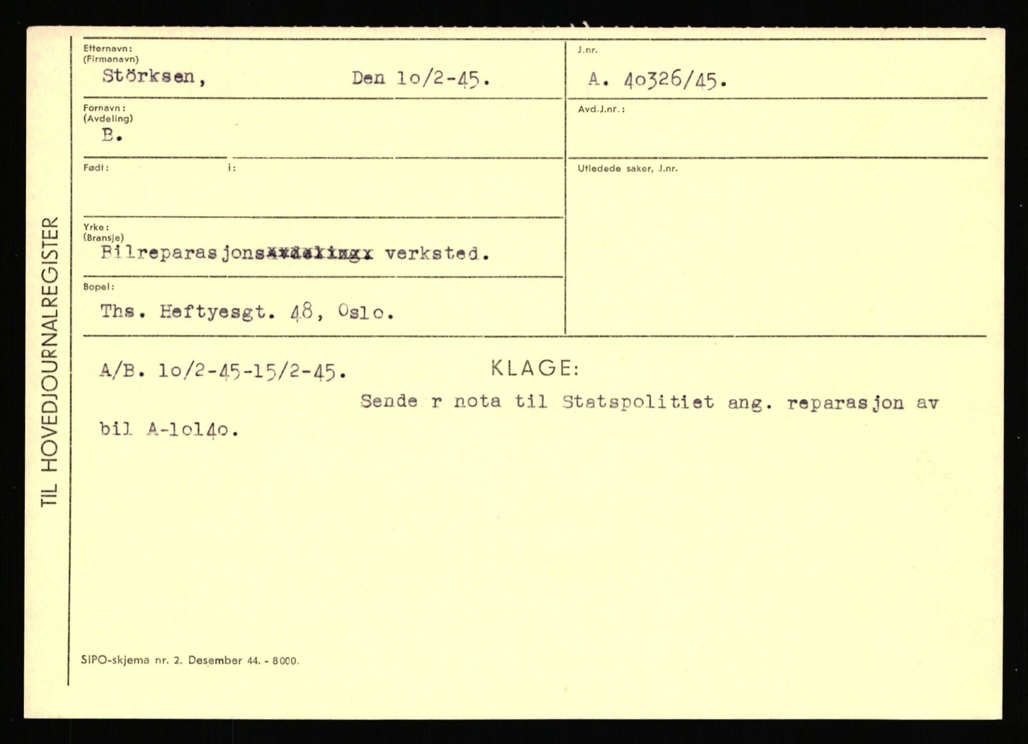 Statspolitiet - Hovedkontoret / Osloavdelingen, AV/RA-S-1329/C/Ca/L0014: Seterlien - Svartås, 1943-1945, p. 4619