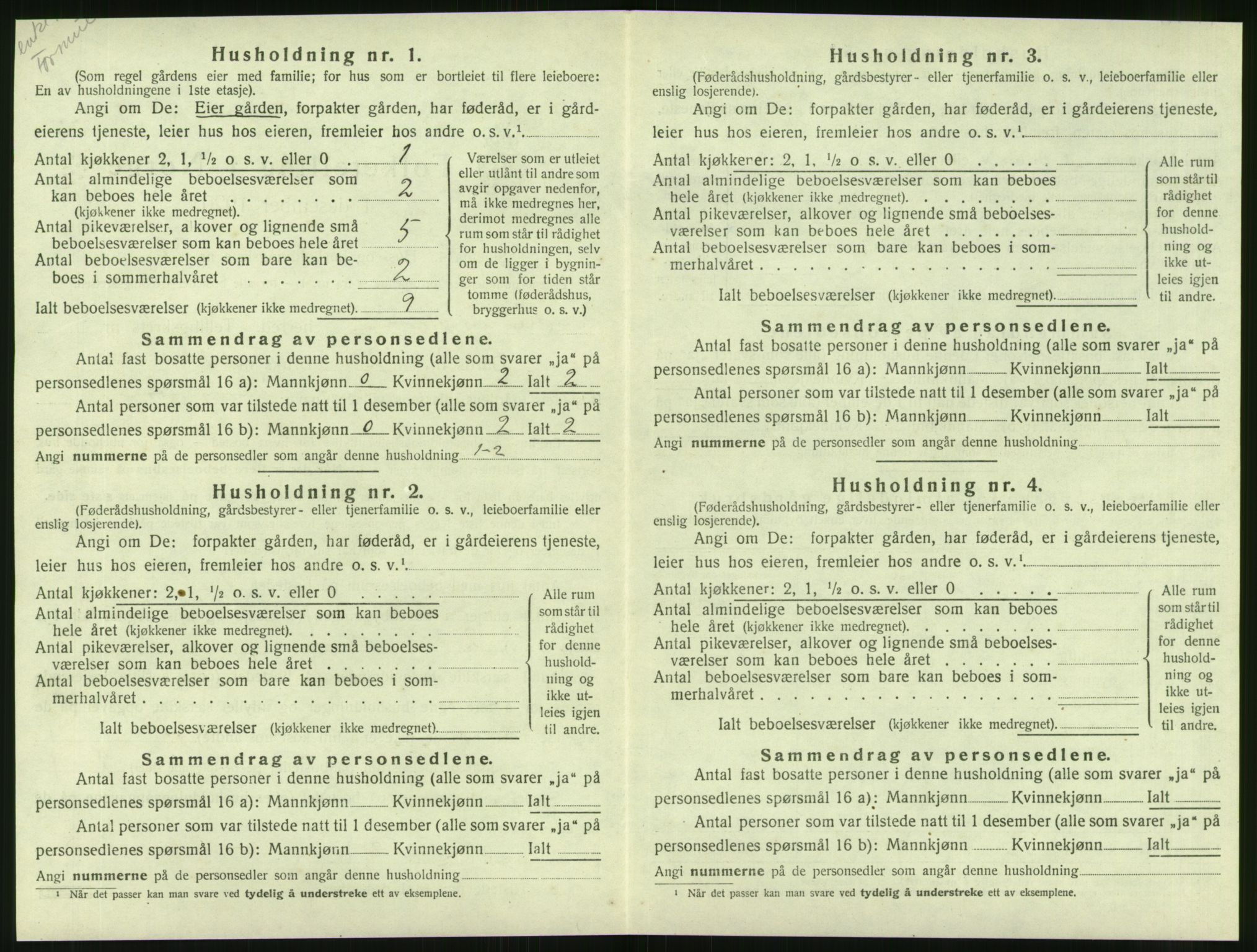 SAT, 1920 census for Herøy, 1920, p. 811