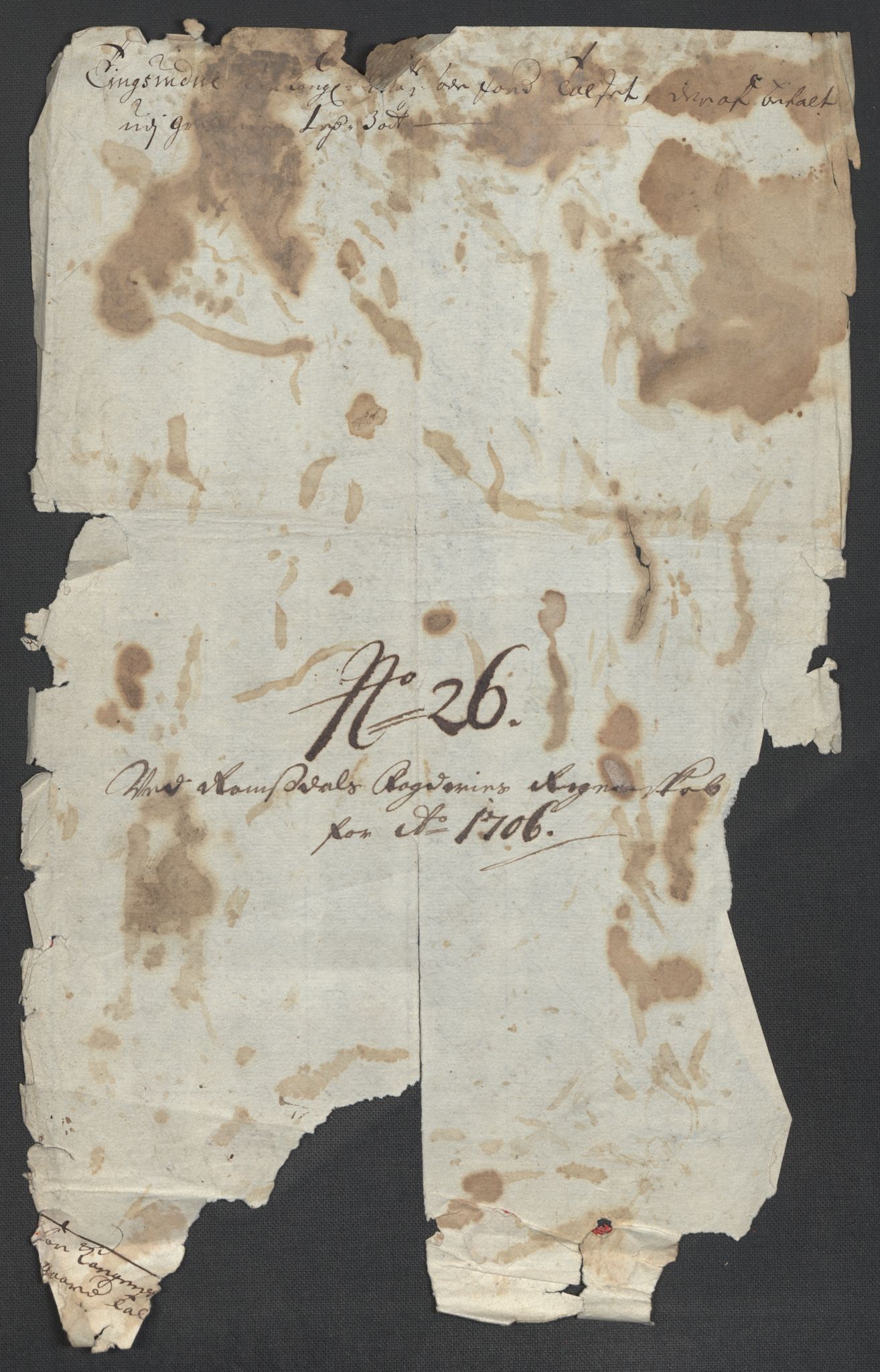 Rentekammeret inntil 1814, Reviderte regnskaper, Fogderegnskap, AV/RA-EA-4092/R55/L3657: Fogderegnskap Romsdal, 1706, p. 165