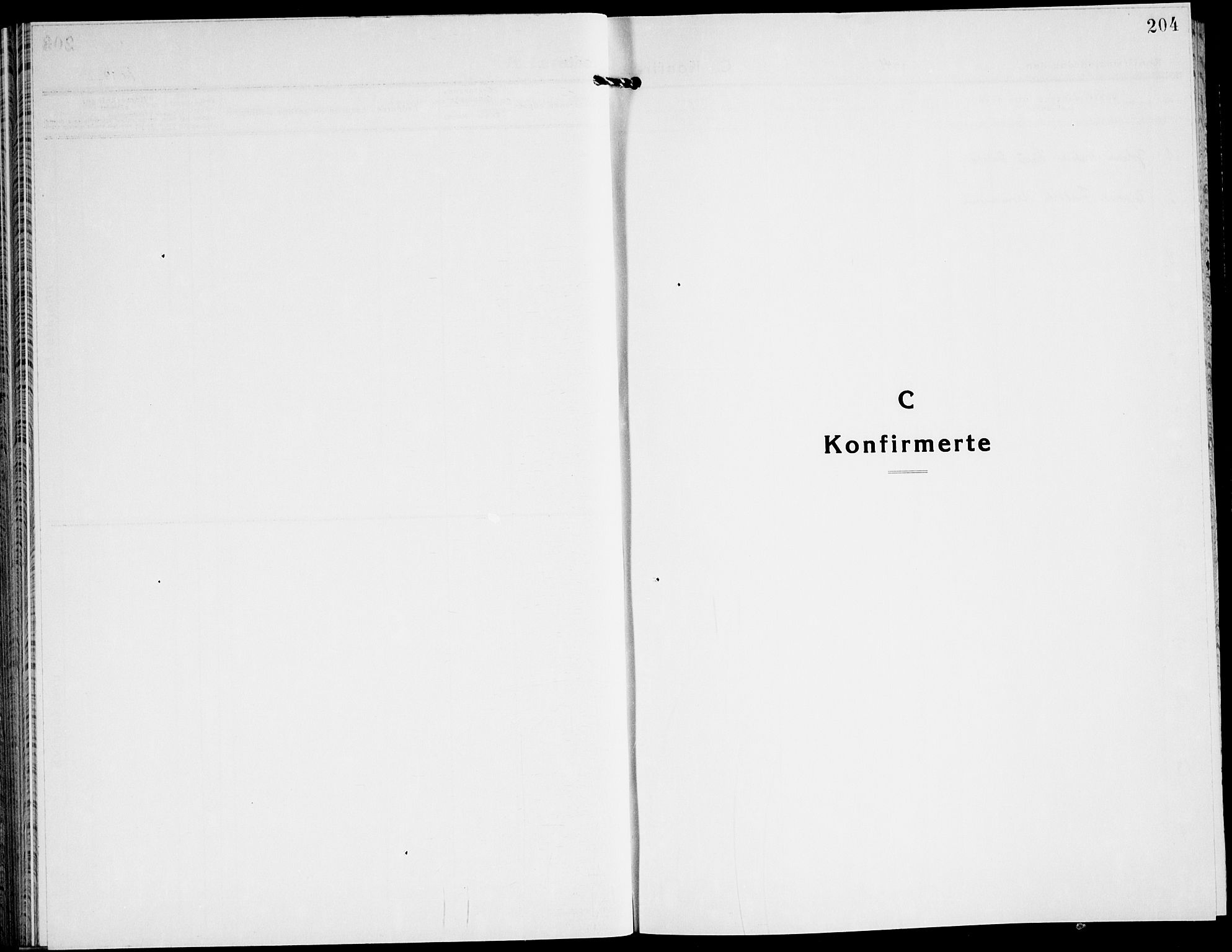 Tromsø sokneprestkontor/stiftsprosti/domprosti, SATØ/S-1343/G/Gb/L0011klokker: Parish register (copy) no. 11, 1942-1944, p. 204