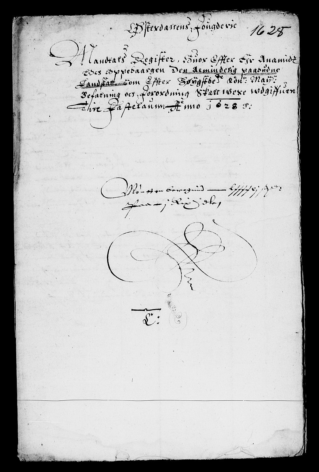 Rentekammeret inntil 1814, Reviderte regnskaper, Lensregnskaper, AV/RA-EA-5023/R/Rb/Rba/L0084: Akershus len, 1628