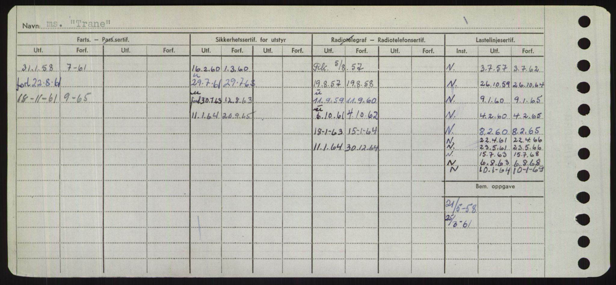 Sjøfartsdirektoratet med forløpere, Skipsmålingen, AV/RA-S-1627/H/Hd/L0039: Fartøy, Ti-Tø, p. 496