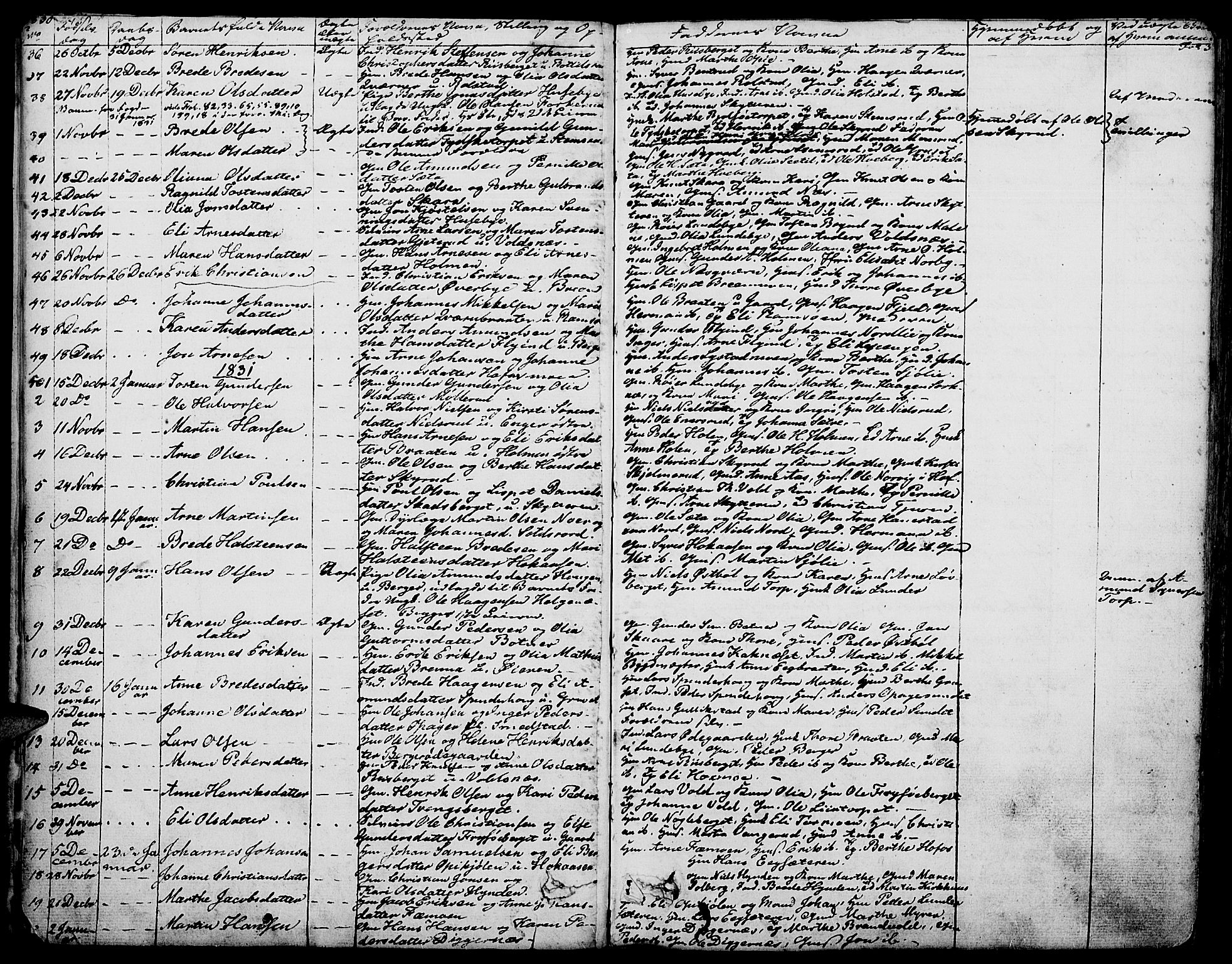 Grue prestekontor, AV/SAH-PREST-036/H/Ha/Haa/L0007: Parish register (official) no. 7, 1830-1847, p. 3