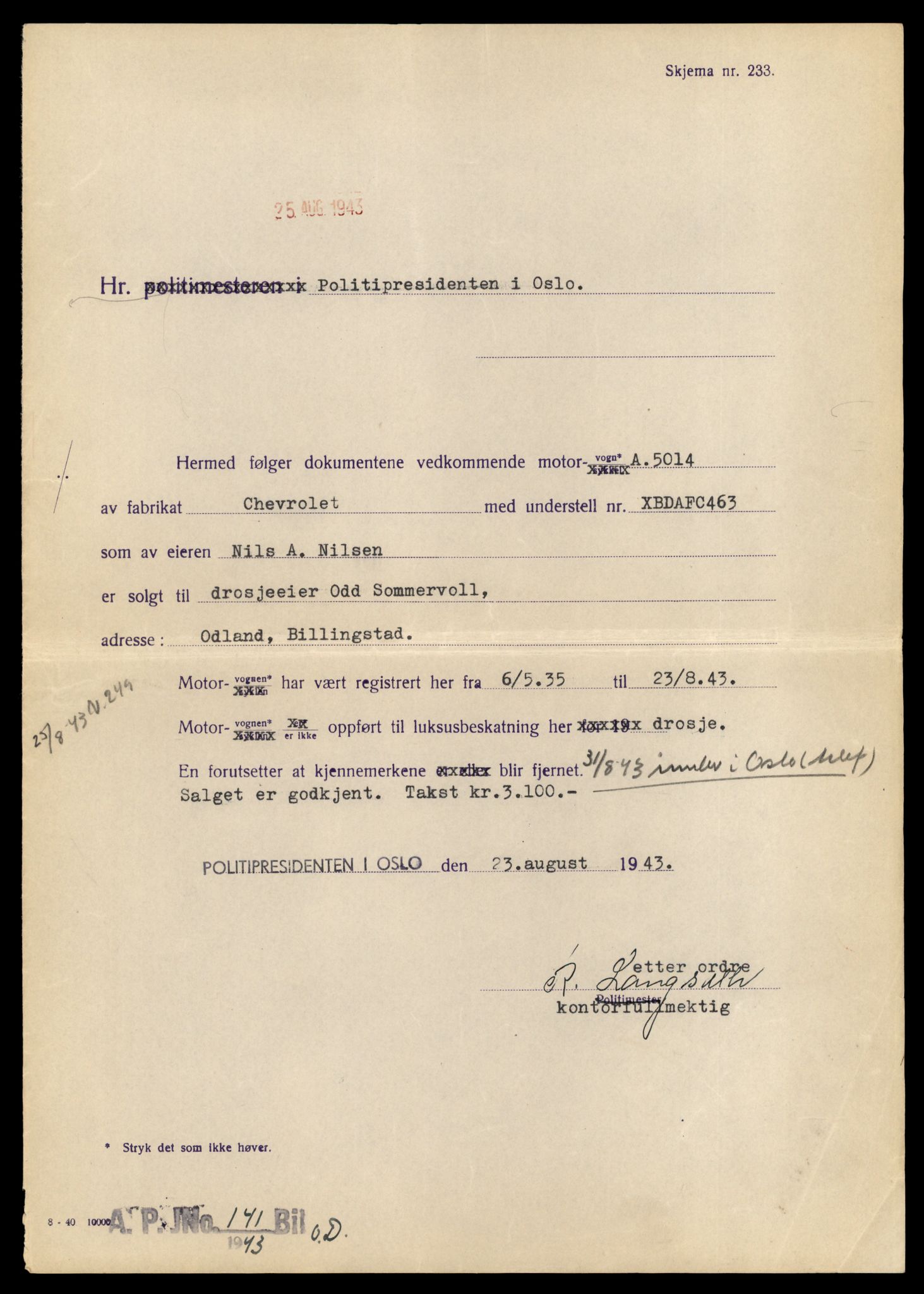 Møre og Romsdal vegkontor - Ålesund trafikkstasjon, AV/SAT-A-4099/F/Fe/L0042: Registreringskort for kjøretøy T 13906 - T 14079, 1927-1998, p. 2225