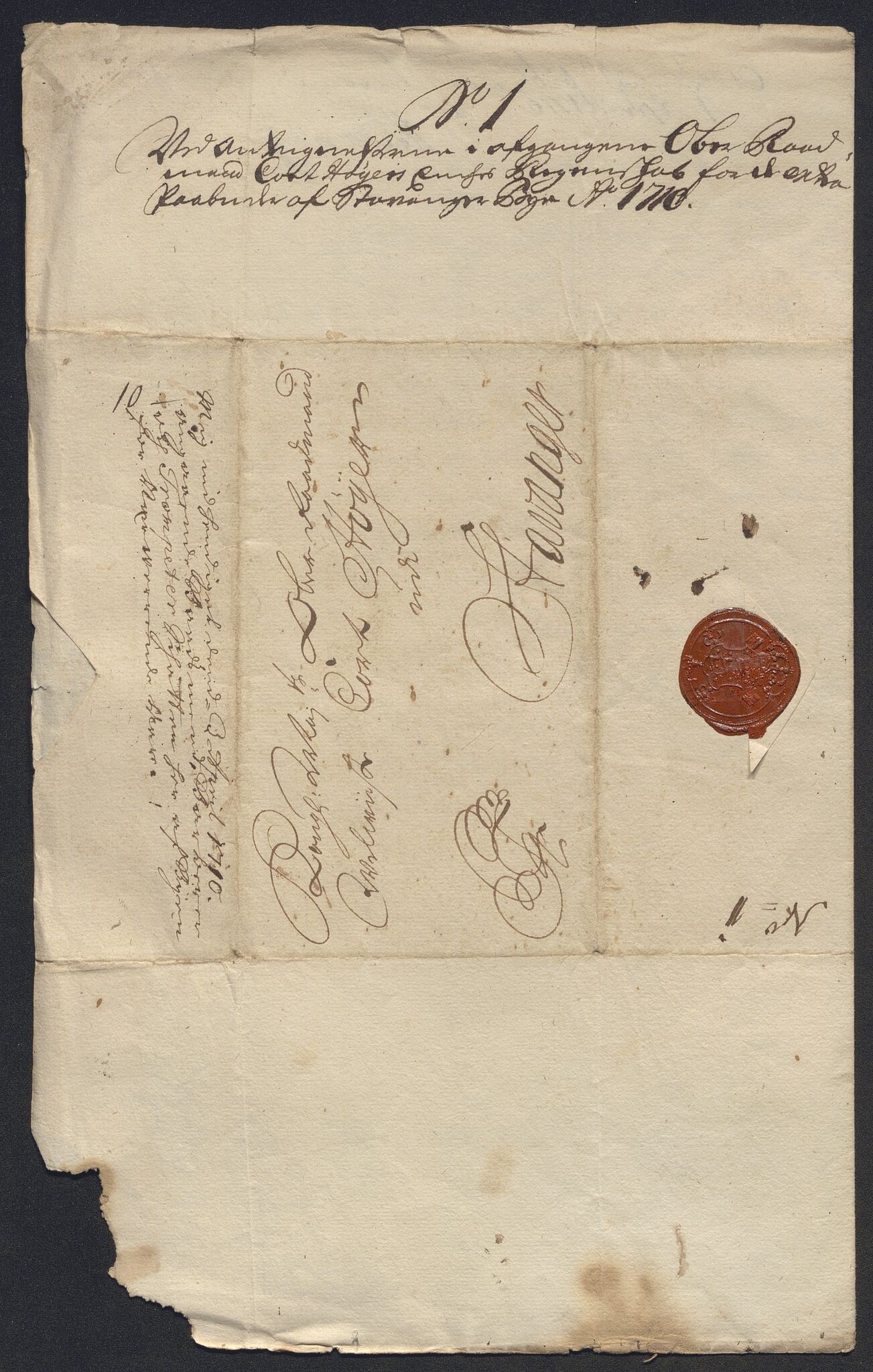 Rentekammeret inntil 1814, Reviderte regnskaper, Byregnskaper, RA/EA-4066/R/Ro/L0302: [O4] Kontribusjonsregnskap, 1687-1711, p. 293