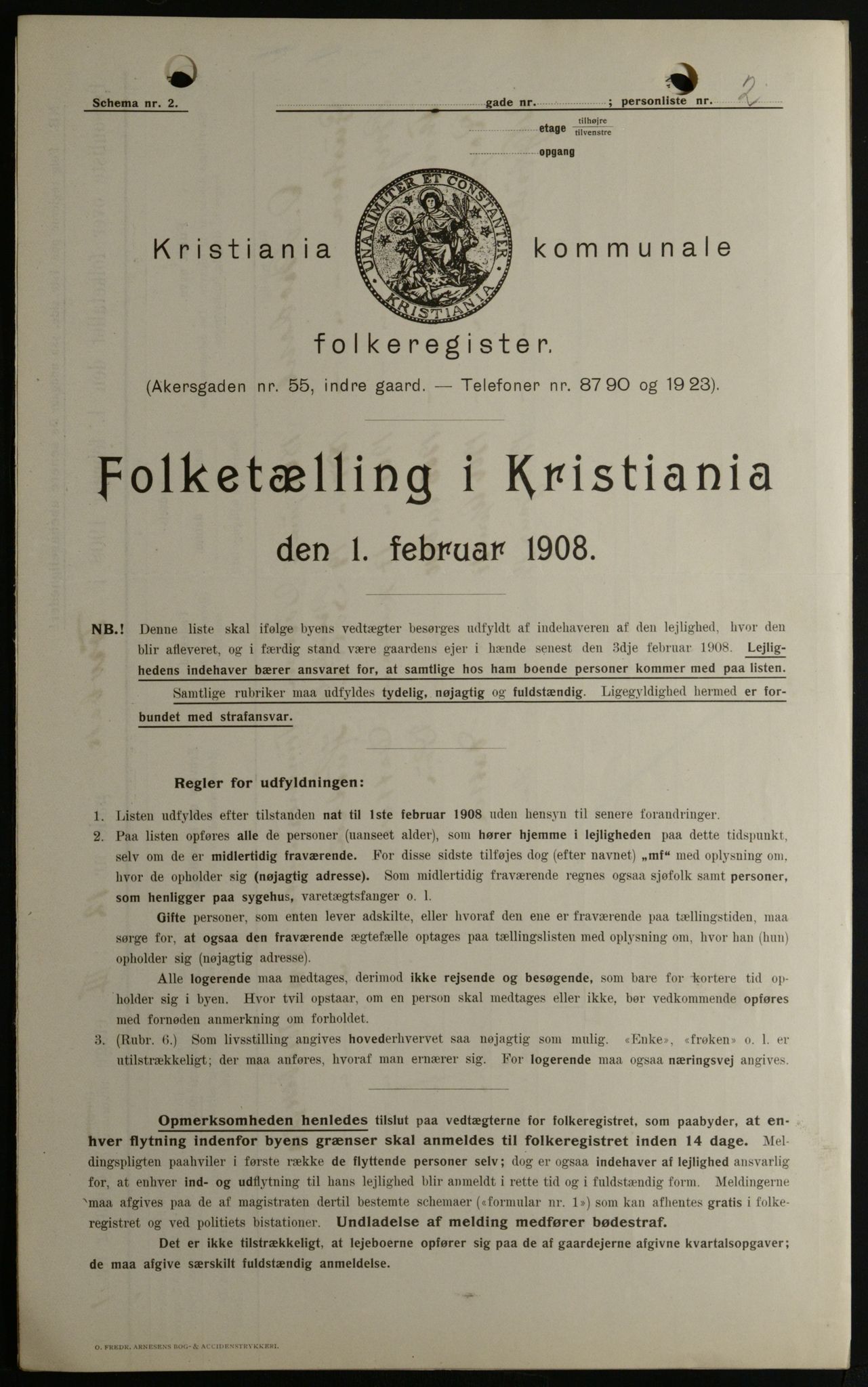 OBA, Municipal Census 1908 for Kristiania, 1908, p. 103638