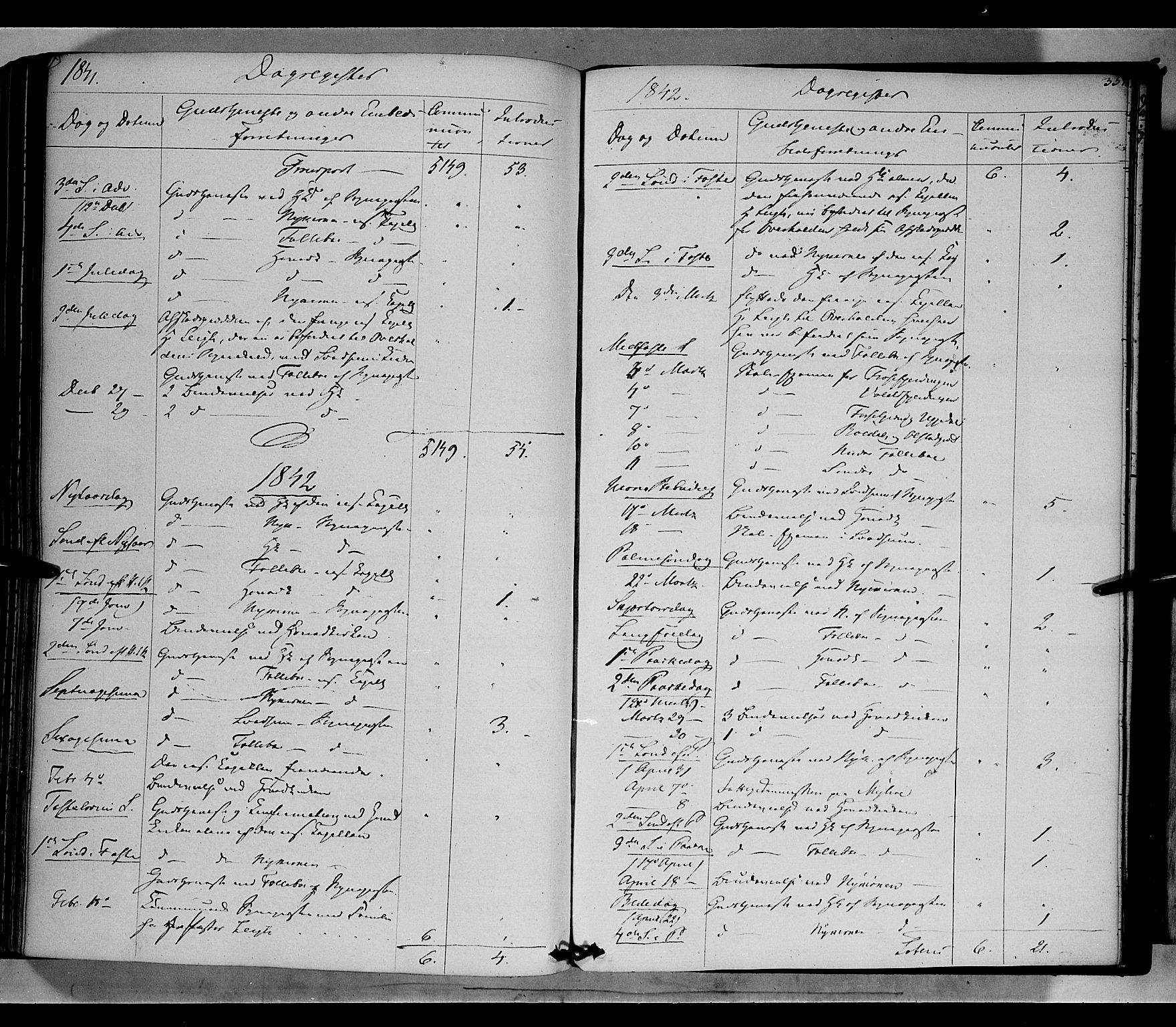 Gausdal prestekontor, SAH/PREST-090/H/Ha/Haa/L0007: Parish register (official) no. 7, 1840-1850, p. 357